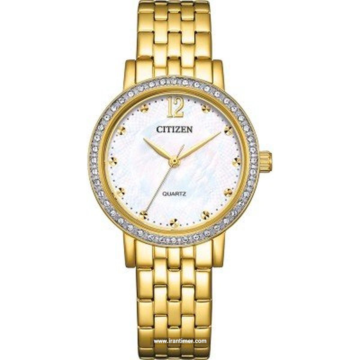 قیمت و خرید ساعت مچی زنانه سیتیزن(CITIZEN) مدل EL3102-50D فشن | اورجینال و اصلی