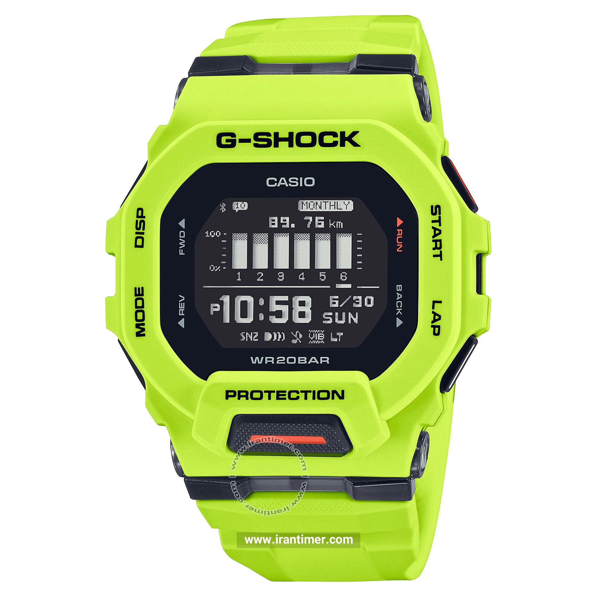 قیمت و خرید ساعت مچی مردانه کاسیو (CASIO) جی شاک مدل GBD-200-9DR اسپرت | اورجینال و اصلی