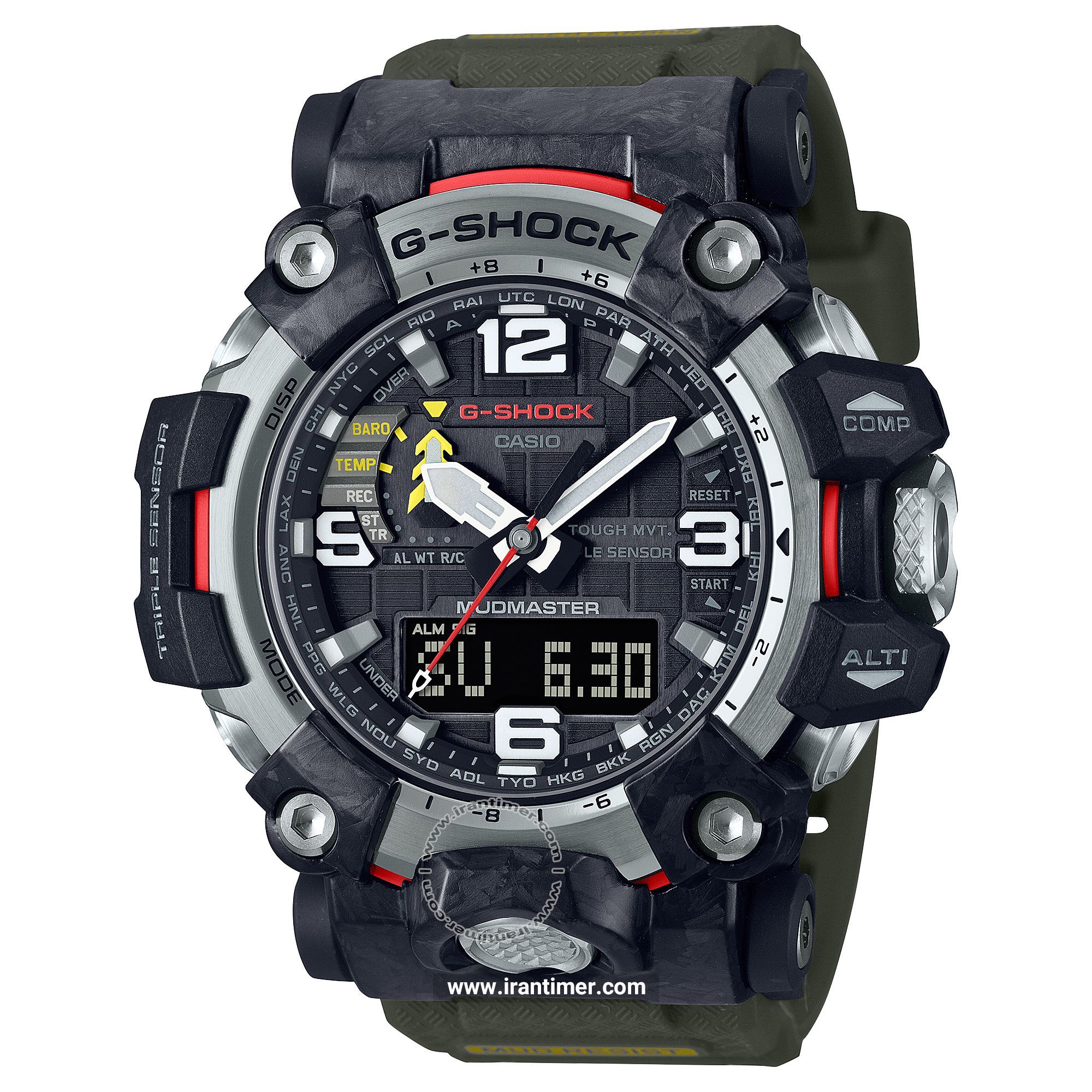 6758ec7d6ffc450ca9b54939b225cf9b قیمت و خرید ساعت مچی مردانه کاسیو (CASIO) جی شاک مدل GWG-2000-1A3DR اسپرت | اورجینال و اصلی - تصویر 1