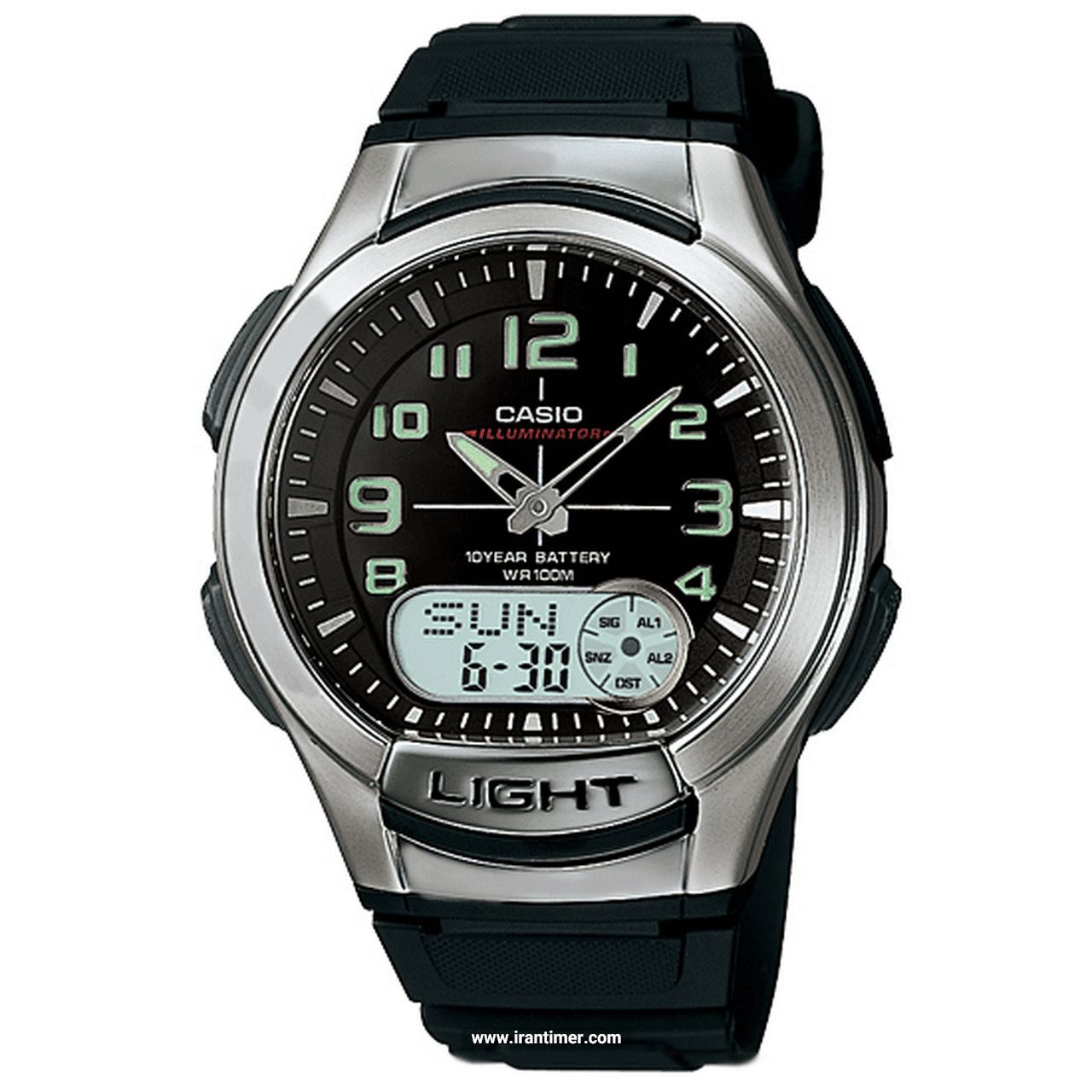 قیمت و خرید ساعت مچی مردانه کاسیو (CASIO) جنرال مدل AQ-180W-1BVDF اسپرت | اورجینال و اصلی