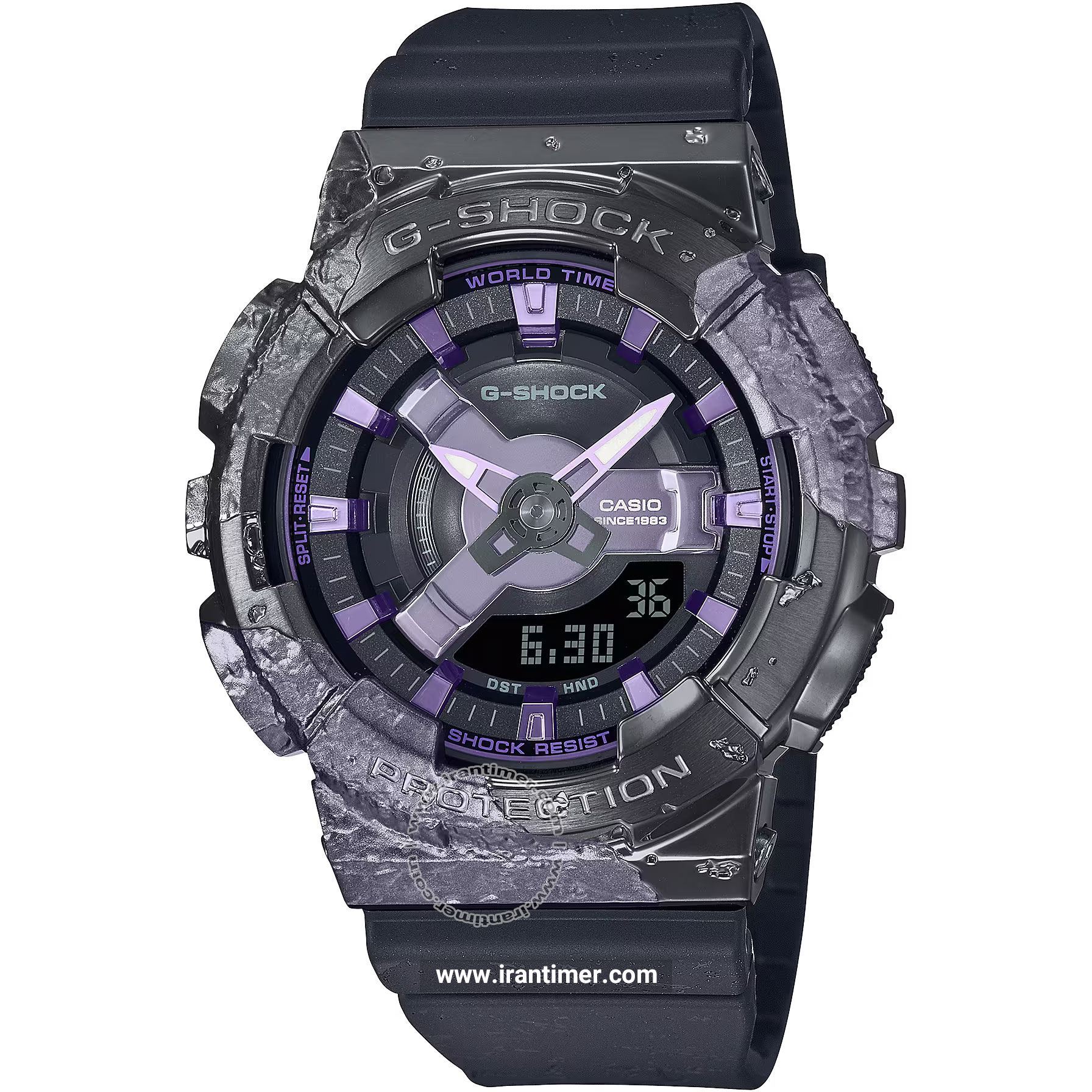 قیمت و خرید ساعت مچی مردانه زنانه کاسیو (CASIO) جی شاک مدل GM-S114GEM-1A2DR اسپرت | اورجینال و اصلی