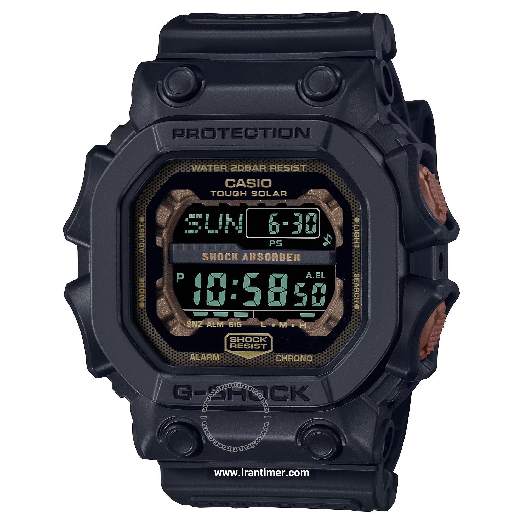 قیمت و خرید ساعت مچی مردانه کاسیو (CASIO) جی شاک مدل GX-56RC-1DR اسپرت | اورجینال و اصلی