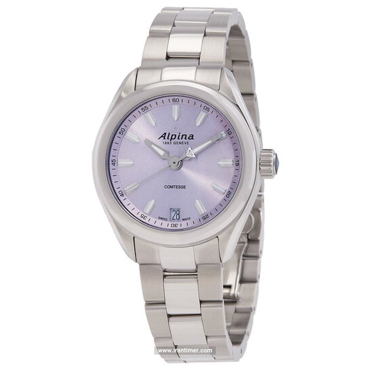 قیمت و خرید ساعت مچی زنانه آلپینا(ALPINA) مدل AL-240LP2C6B کلاسیک | اورجینال و اصلی