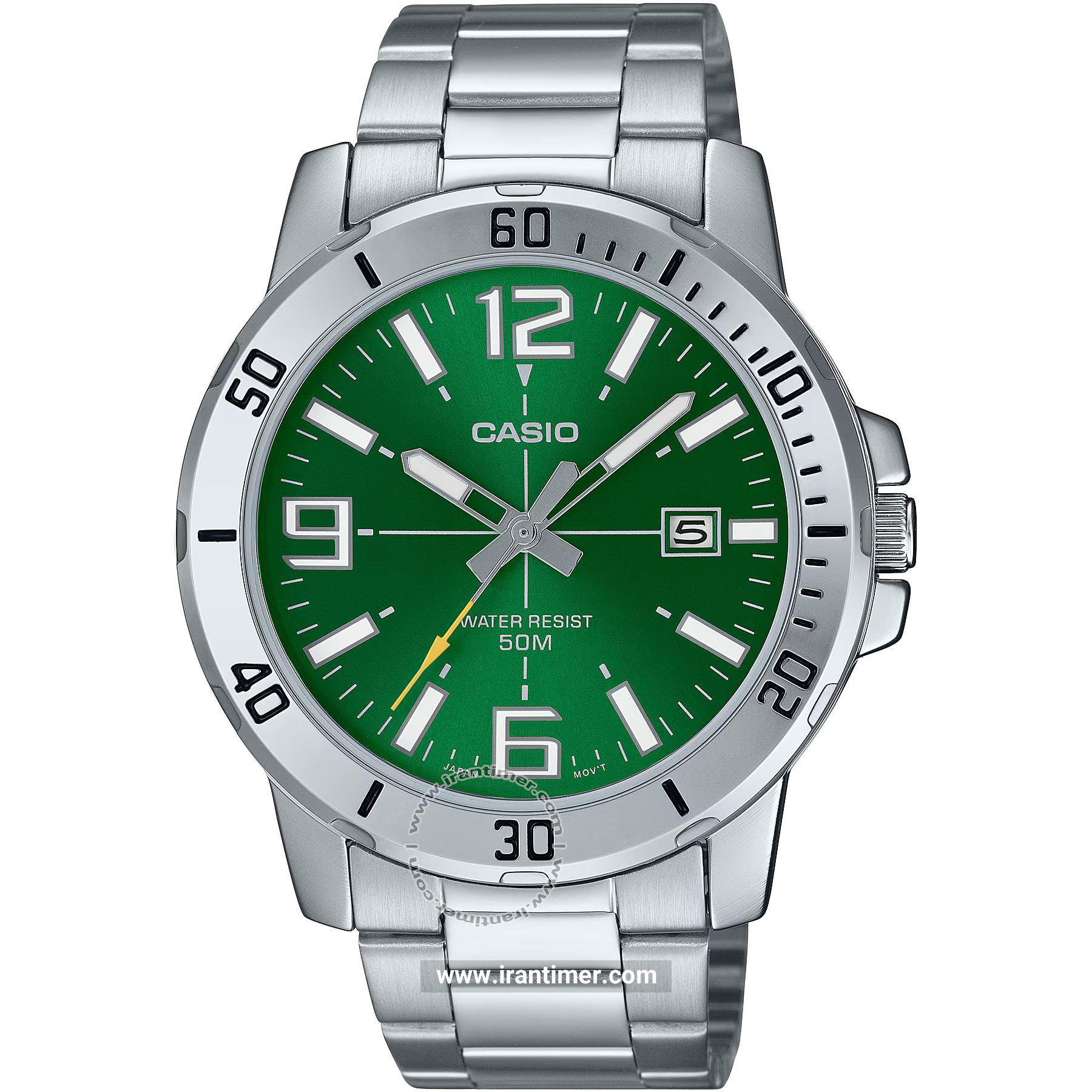قیمت و خرید ساعت مچی مردانه کاسیو (CASIO) جنرال مدل MTP-VD01D-3BVUDF کلاسیک | اورجینال و اصلی