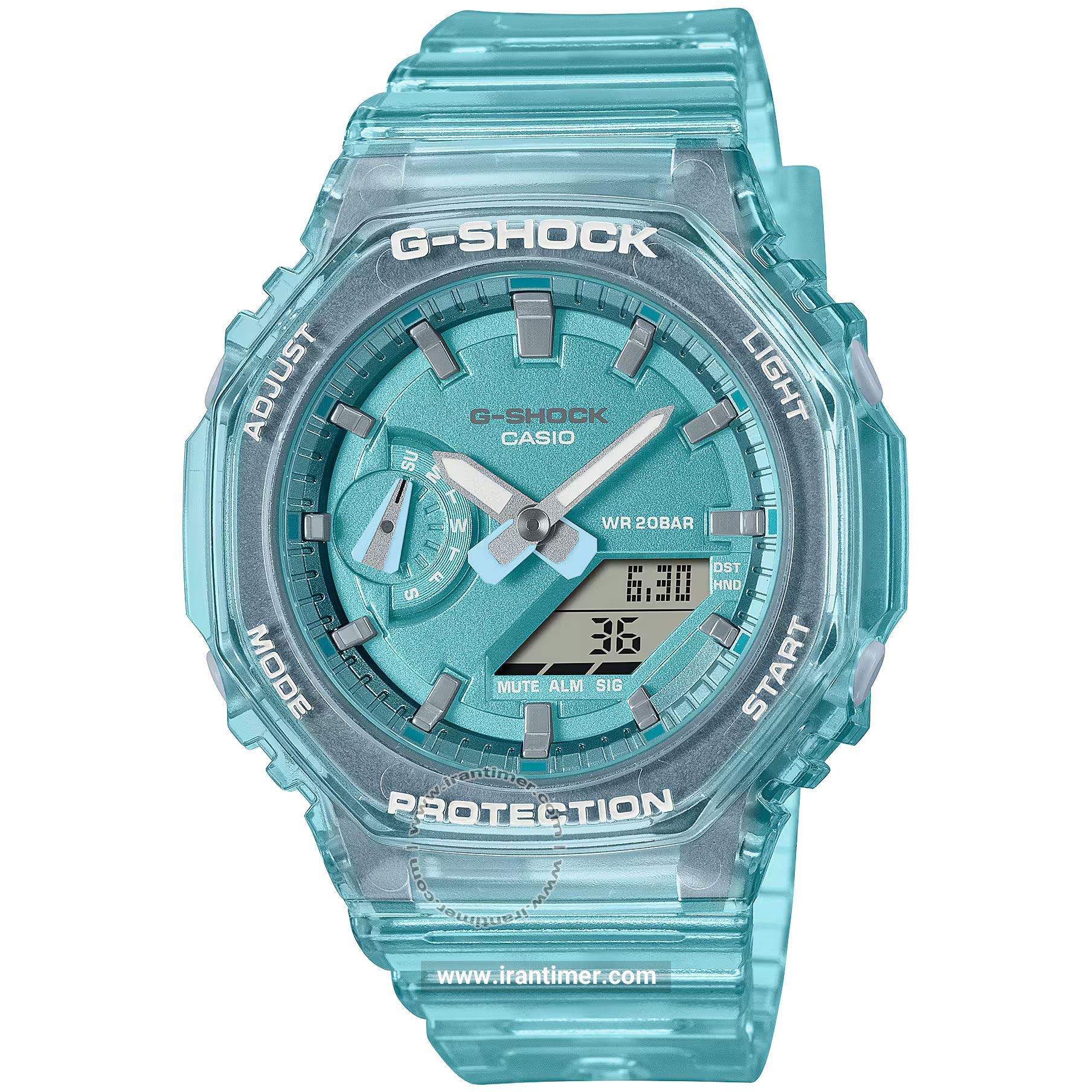 قیمت و خرید ساعت مچی مردانه زنانه کاسیو (CASIO) جی شاک مدل GMA-S2100SK-2ADR اسپرت | اورجینال و اصلی