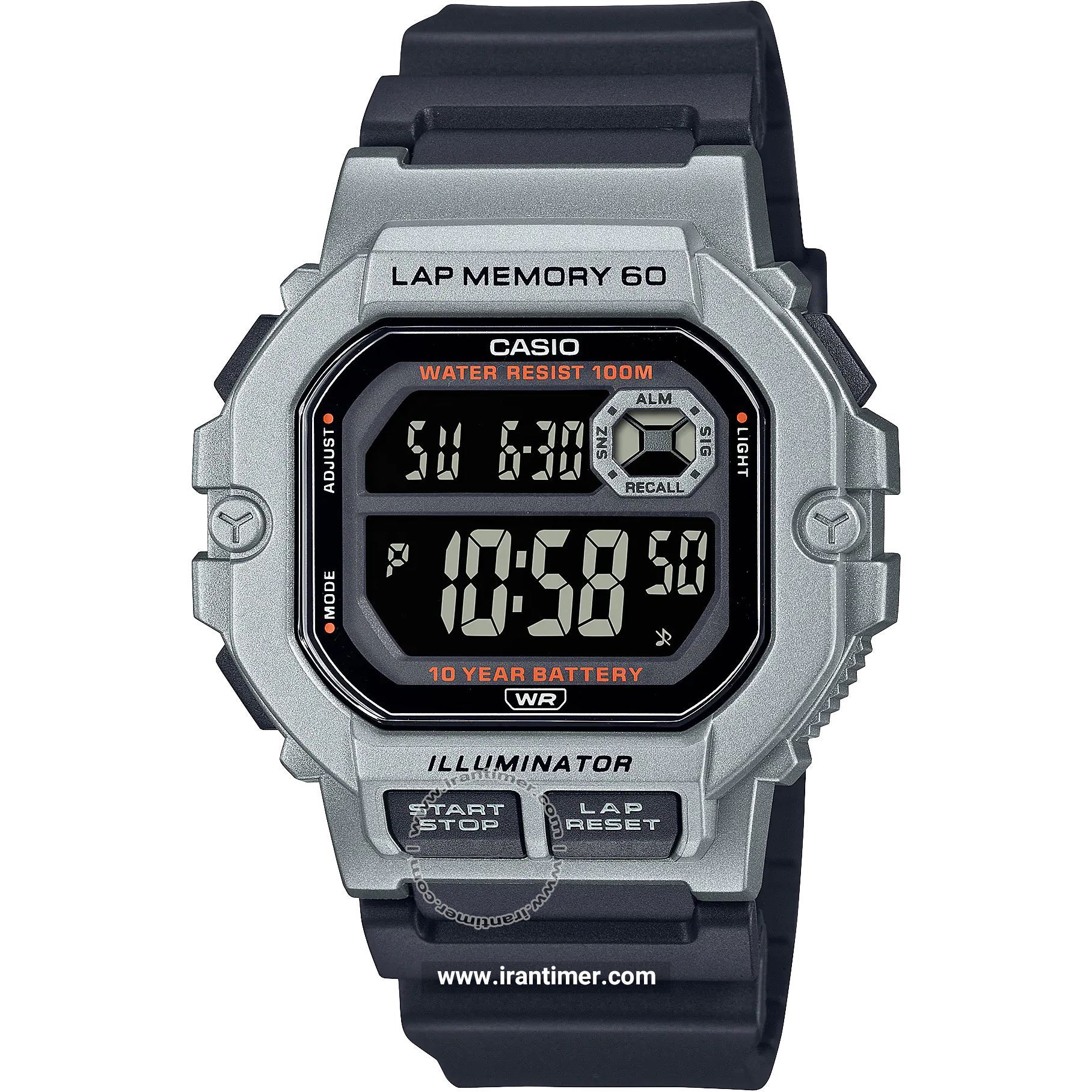 قیمت و خرید ساعت مچی مردانه کاسیو (CASIO) جنرال مدل WS-1400H-1BVDF اسپرت | اورجینال و اصلی