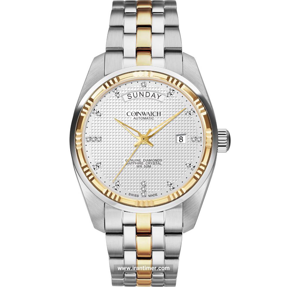 قیمت و خرید ساعت مچی مردانه کوین واچ(COINWATCH) مدل C138TWX فشن | اورجینال و اصلی