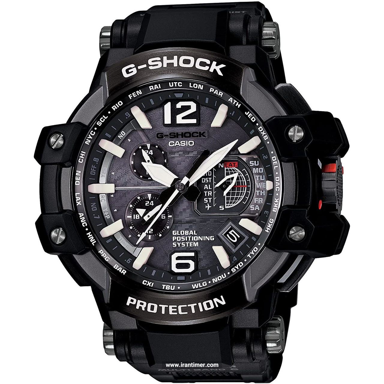 قیمت و خرید ساعت مچی مردانه کاسیو (CASIO) جی شاک مدل GPW-1000FC-1ADR اسپرت | اورجینال و اصلی