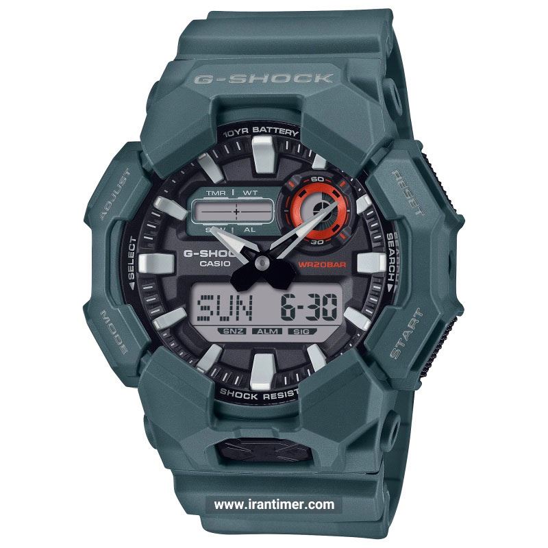 قیمت و خرید ساعت مچی مردانه کاسیو (CASIO) جی شاک مدل GA-010-2ADR اسپرت | اورجینال و اصلی