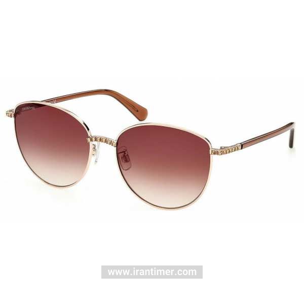 قیمت و خرید عینک آفتابی زنانه فشن (SWAROVSKI) مدل SK 0344-H 28F 59 | اورجینال و اصلی