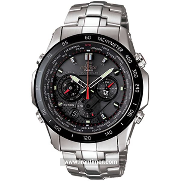 قیمت و خرید ساعت مچی مردانه کاسیو (CASIO) ادیفس(ادیفایس) مدل EQS-1000DB-1AVDR کلاسیک | اورجینال و اصلی