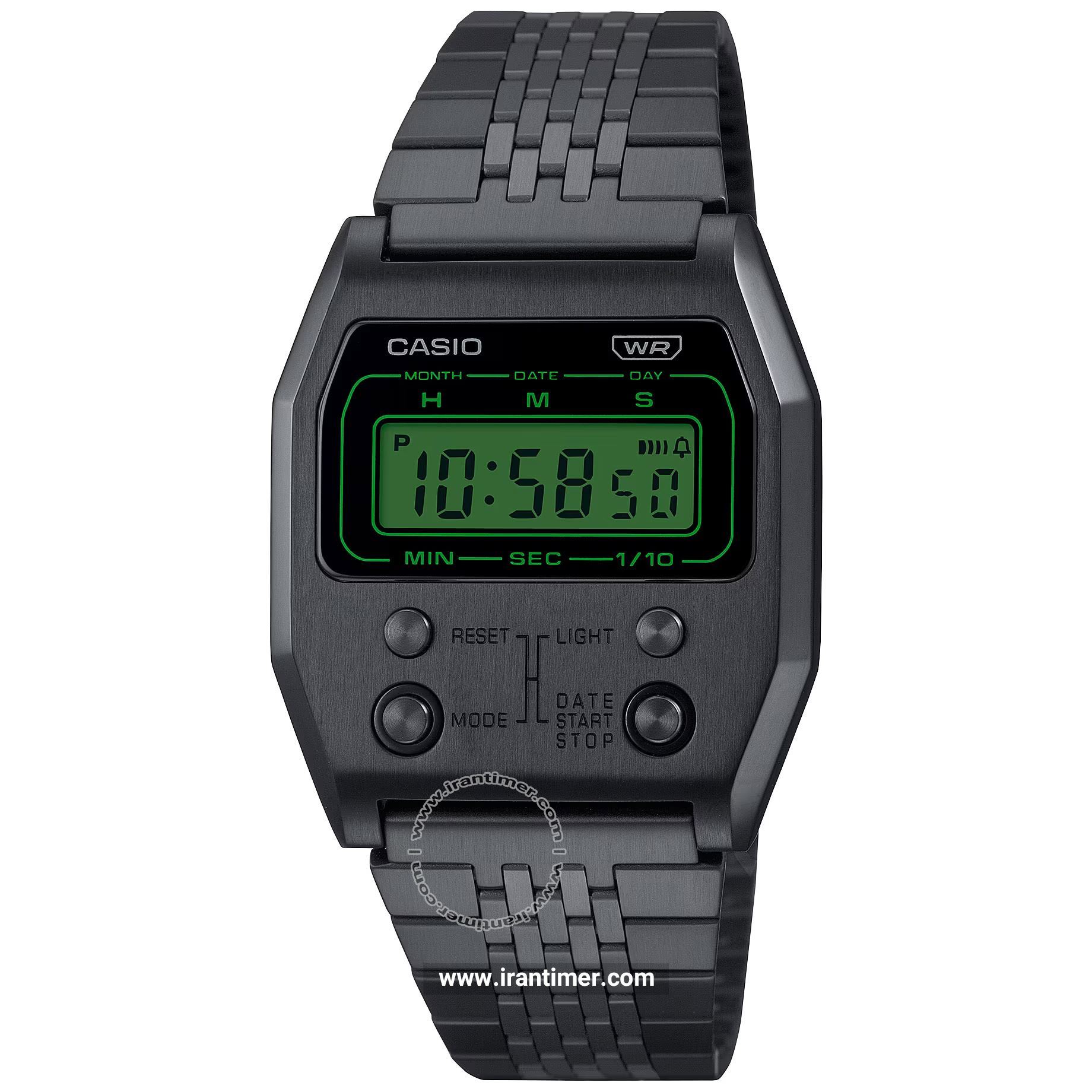 قیمت و خرید ساعت مچی مردانه زنانه کاسیو (CASIO) جنرال مدل A1100B-1DF کلاسیک | اورجینال و اصلی