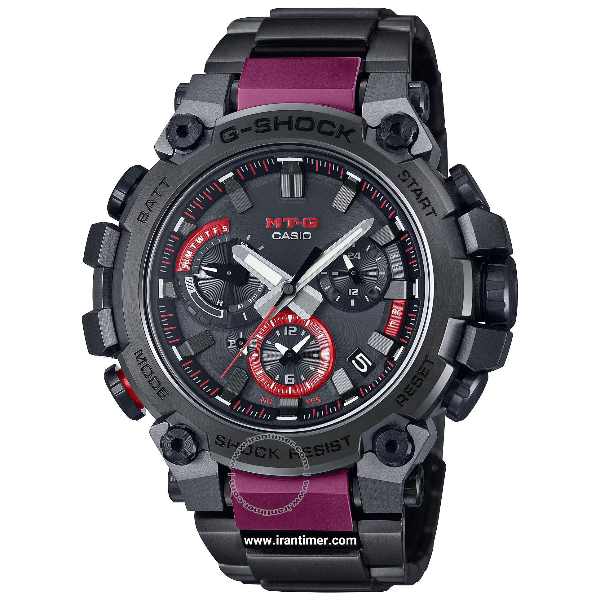 قیمت و خرید ساعت مچی مردانه کاسیو (CASIO) جی شاک مدل MTG-B3000BD-1ADR اسپرت | اورجینال و اصلی