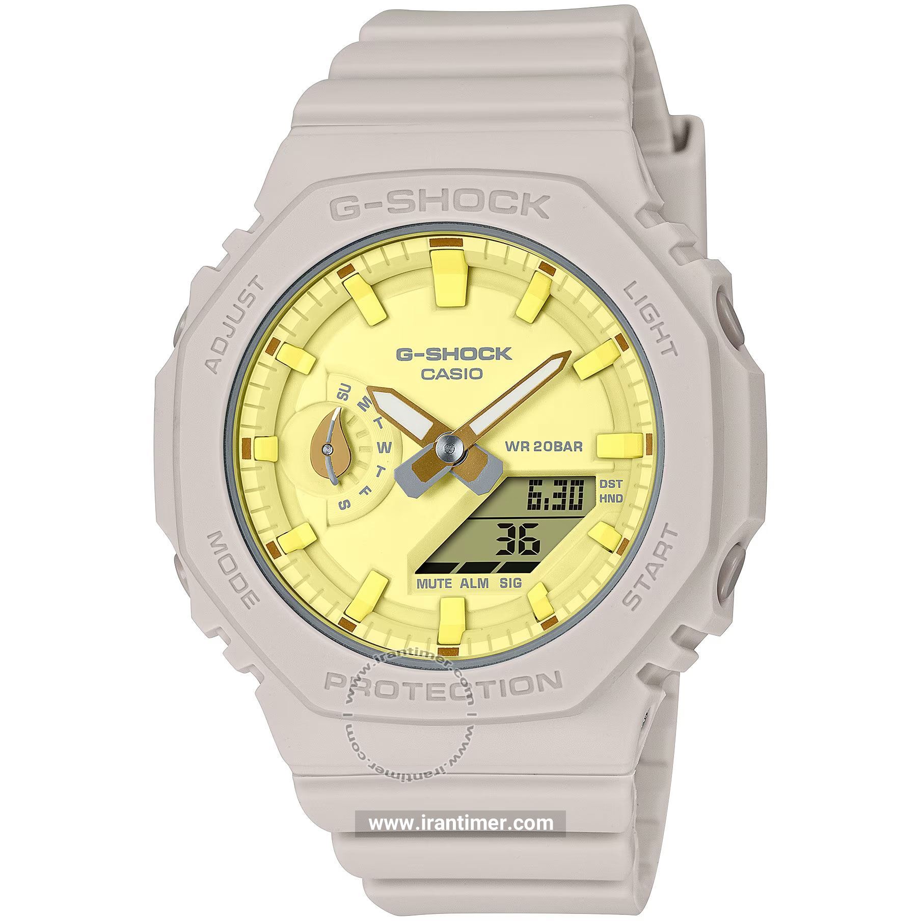 قیمت و خرید ساعت مچی زنانه کاسیو (CASIO) جی شاک مدل GMA-S2100NC-4ADR اسپرت | اورجینال و اصلی