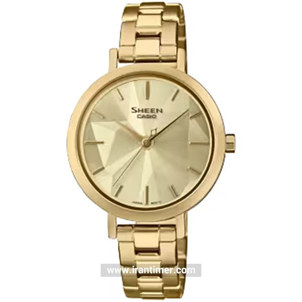قیمت و خرید ساعت مچی زنانه کاسیو (CASIO) شین مدل SHE-4558G-9AUDF کلاسیک | اورجینال و اصلی