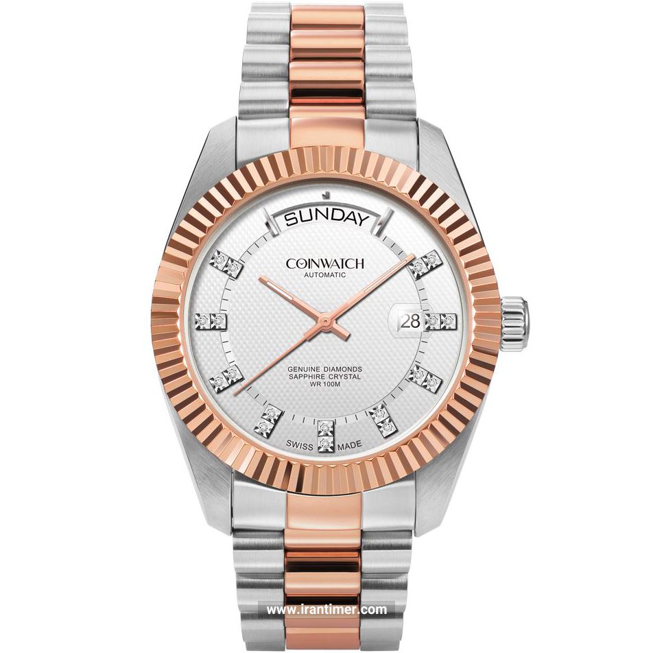 قیمت و خرید ساعت مچی مردانه کوین واچ(COINWATCH) مدل C109RWX فشن | اورجینال و اصلی