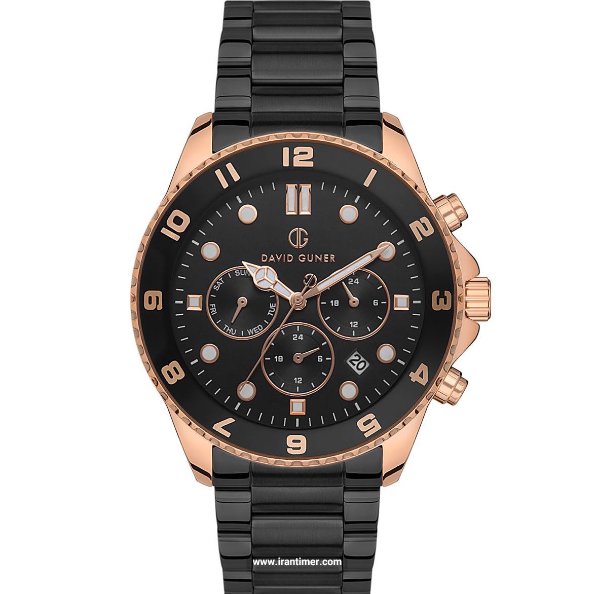 قیمت و خرید ساعت مچی مردانه دیوید گانر(David Guner) مدل DG-8243GA-R2 کلاسیک | اورجینال و اصلی