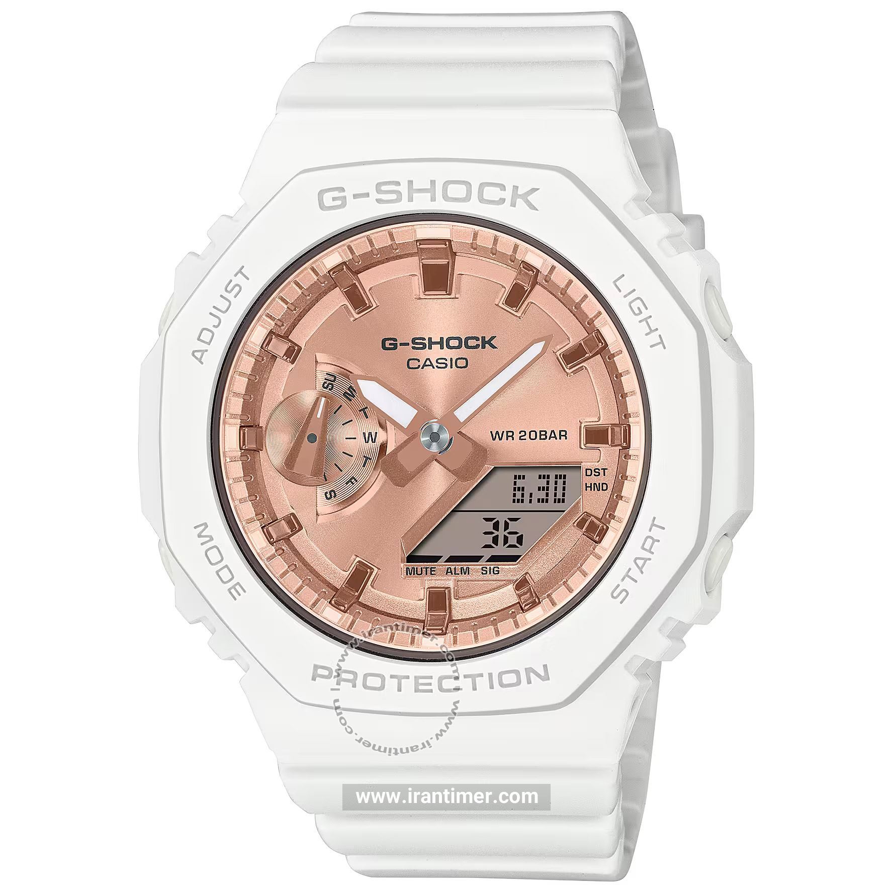 قیمت و خرید ساعت مچی زنانه کاسیو (CASIO) جی شاک مدل GMA-S2100MD-7ADR اسپرت | اورجینال و اصلی