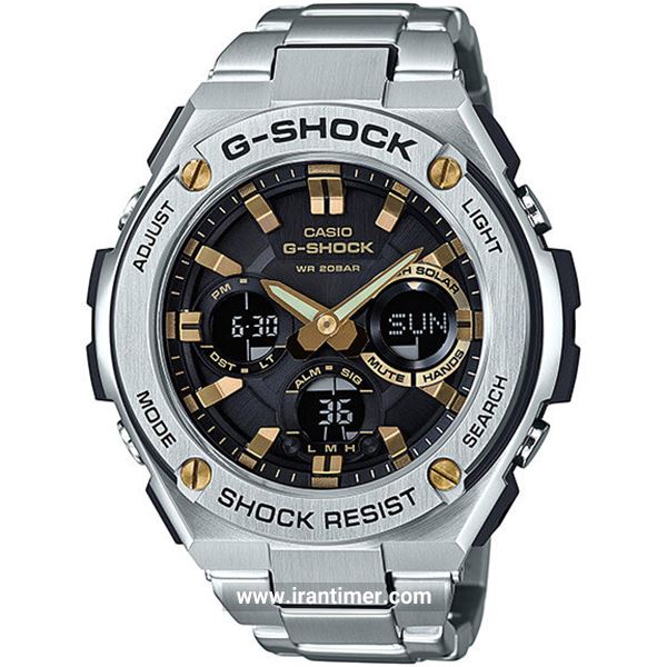 قیمت و خرید ساعت مچی مردانه کاسیو (CASIO) جی شاک مدل GST-S110D-1A9DR کلاسیک | اورجینال و اصلی