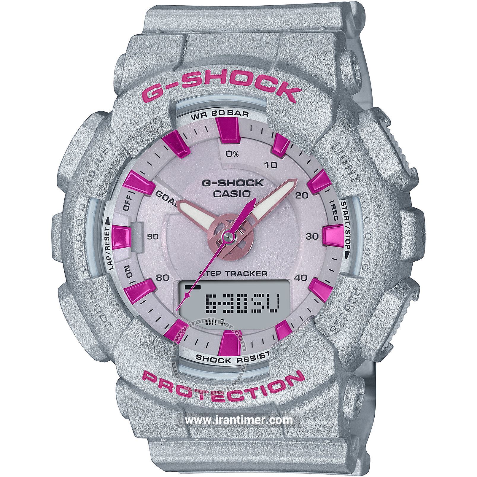 قیمت و خرید ساعت مچی مردانه کاسیو (CASIO) جی شاک مدل GMA-S130NP-8ADR اسپرت | اورجینال و اصلی