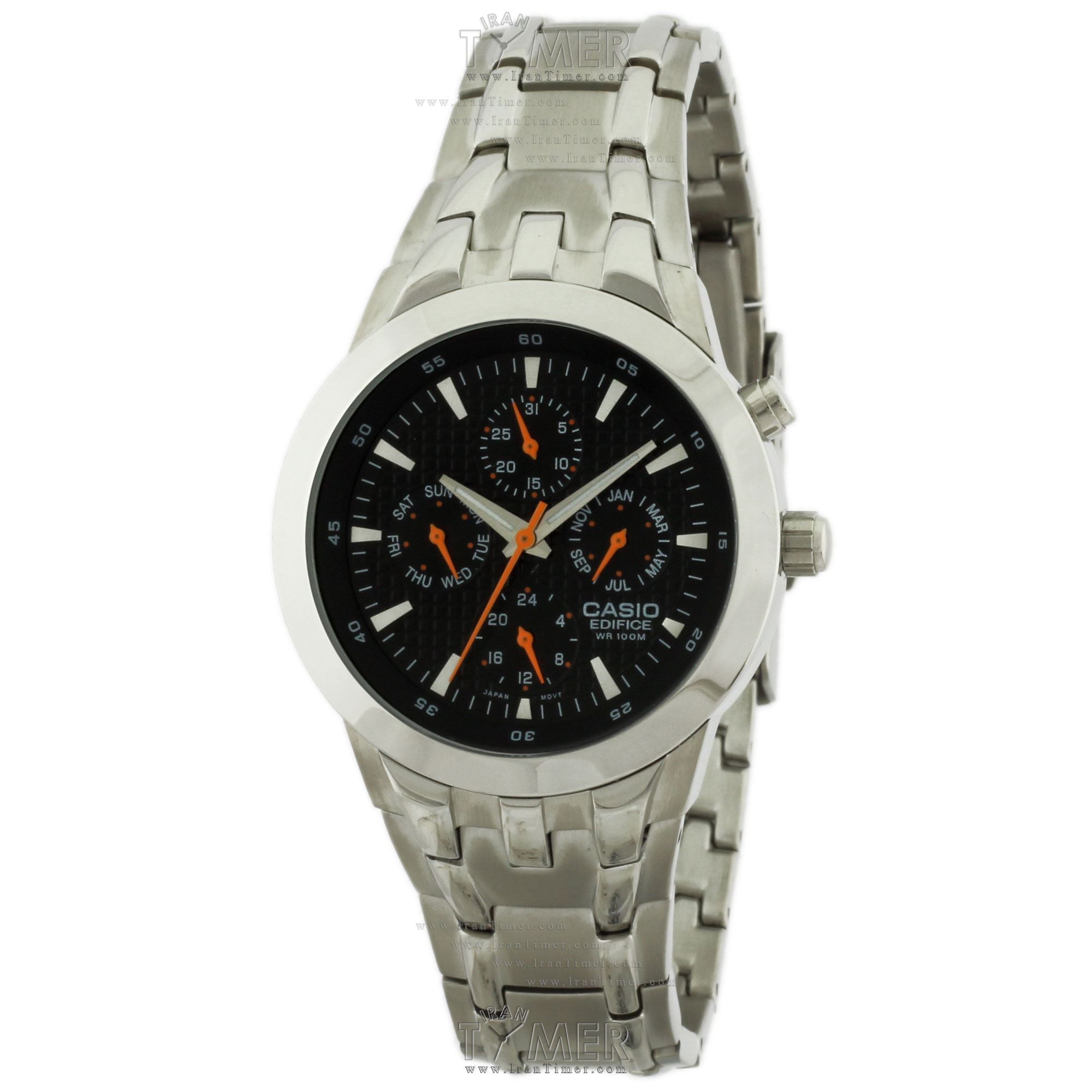 قیمت و خرید ساعت مچی مردانه کاسیو (CASIO) ادیفس(ادیفایس) مدل EF-312D-1AVDF کلاسیک | اورجینال و اصلی