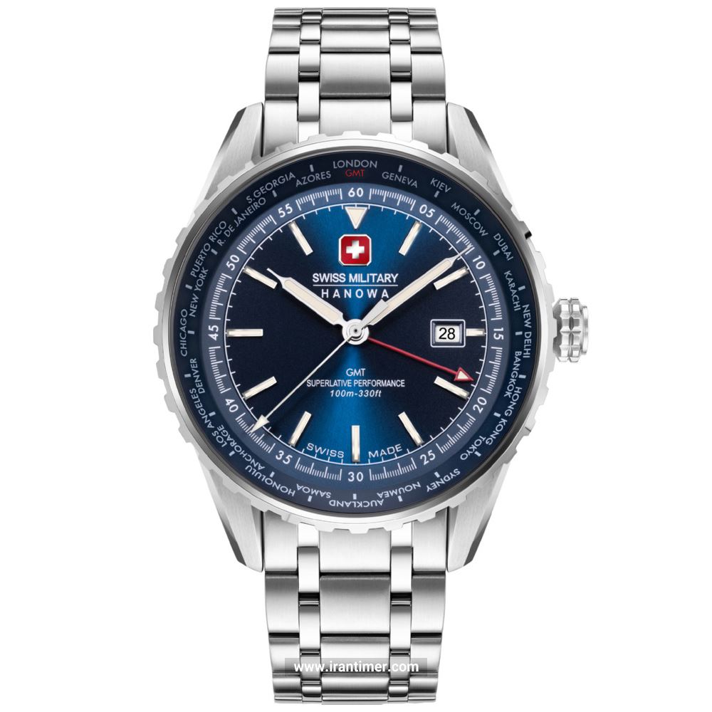 قیمت و خرید ساعت مچی مردانه سوئیس میلتری هانوا(Swiss Military Hanowa) مدل SMWGH0003204 کلاسیک | اورجینال و اصلی