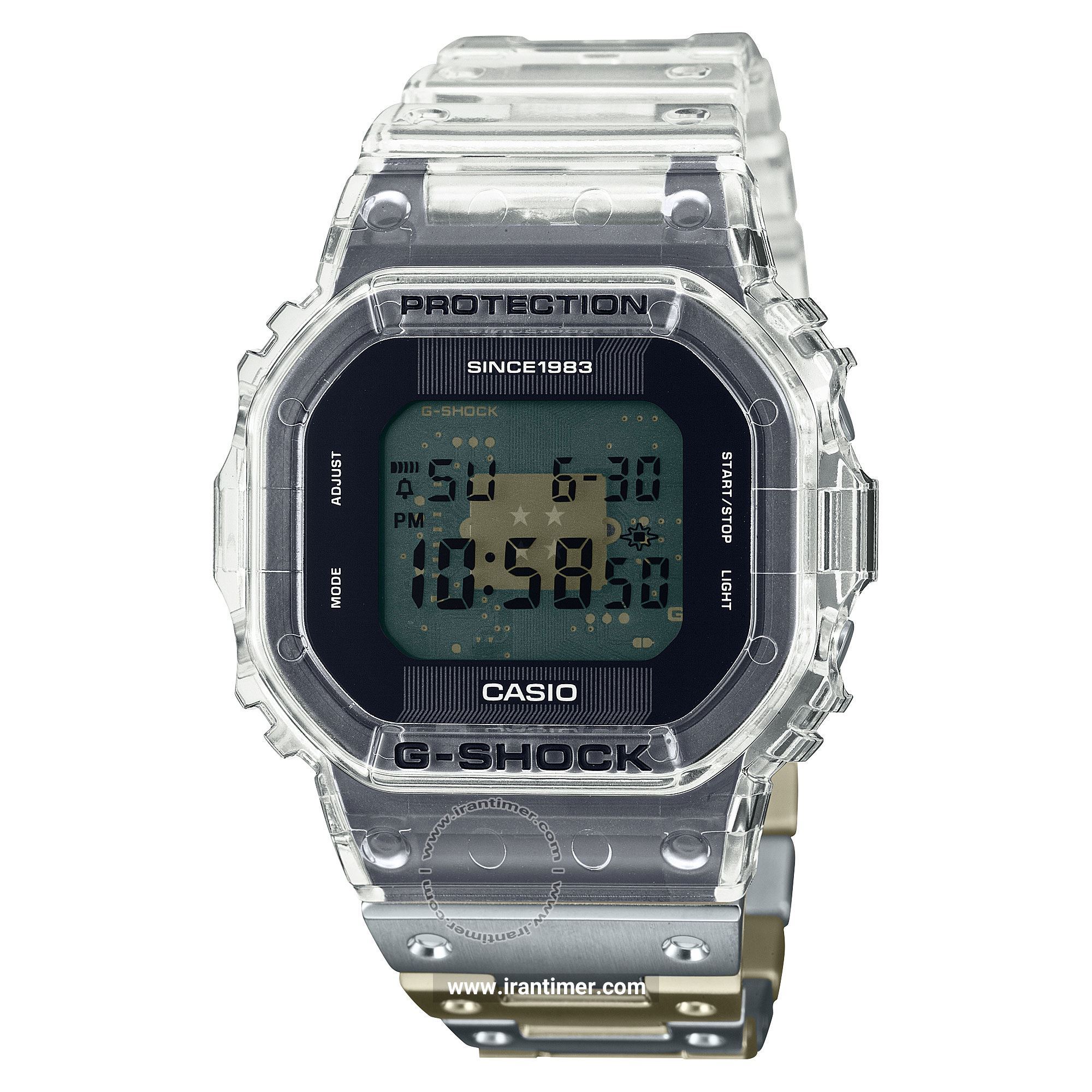 قیمت و خرید ساعت مچی مردانه کاسیو (CASIO) جی شاک مدل DWE-5640RX-7DR اسپرت | اورجینال و اصلی