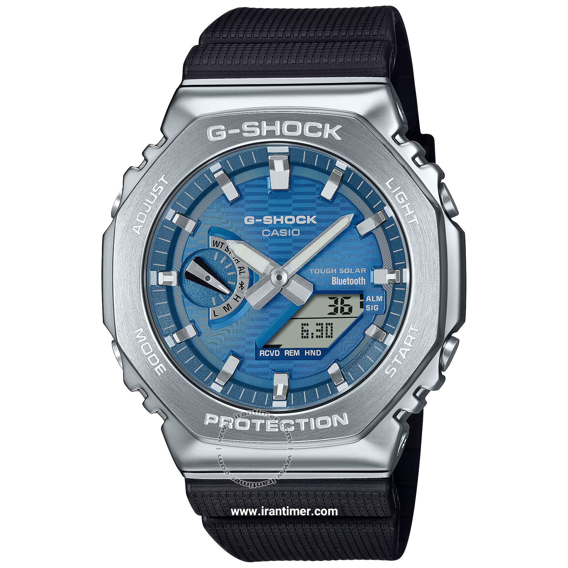 7dadb36528234d209288acdad0fe666d قیمت و خرید ساعت مچی مردانه کاسیو (CASIO) جی شاک مدل GBM-2100A-2BDR اسپرت | اورجینال و اصلی - تصویر 1