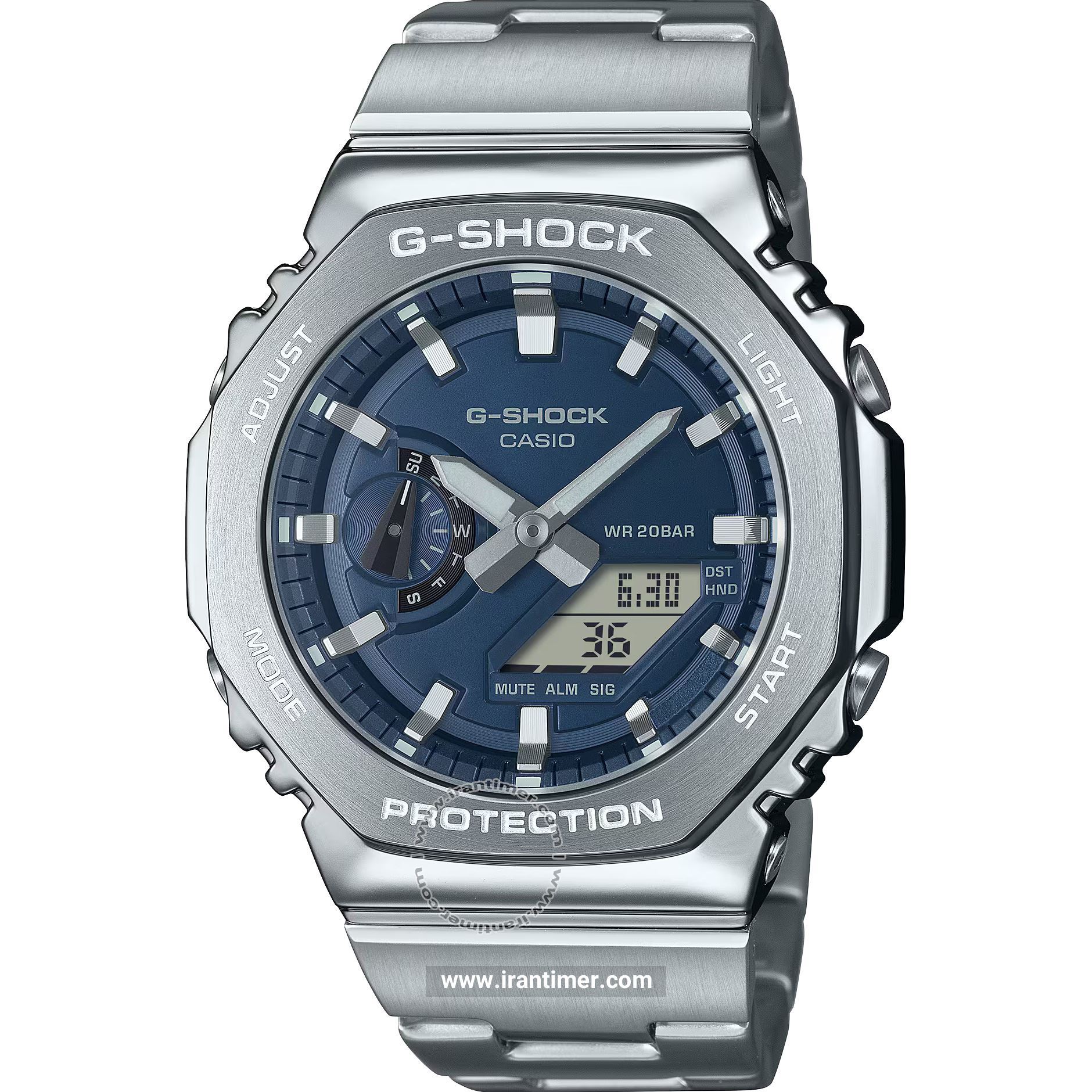 7f341c46b09b4db8818c27c6aa4f615a قیمت و خرید ساعت مچی مردانه کاسیو (CASIO) جی شاک مدل GM-2110D-2BDR اسپرت | اورجینال و اصلی - تصویر 1