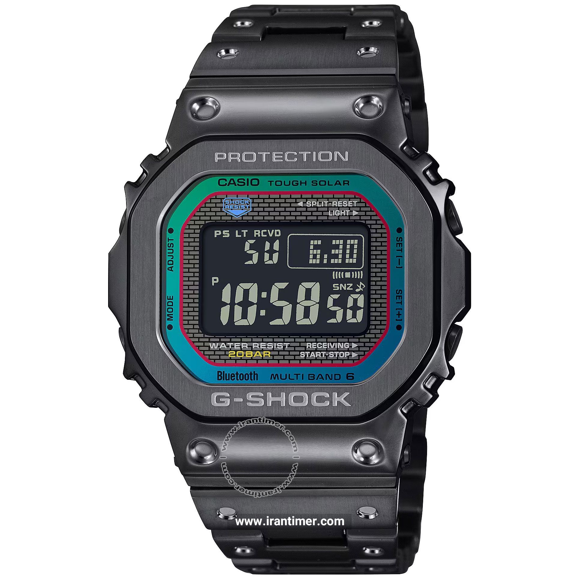 قیمت و خرید ساعت مچی مردانه کاسیو (CASIO) جی شاک مدل GMW-B5000BPC-1DR اسپرت | اورجینال و اصلی