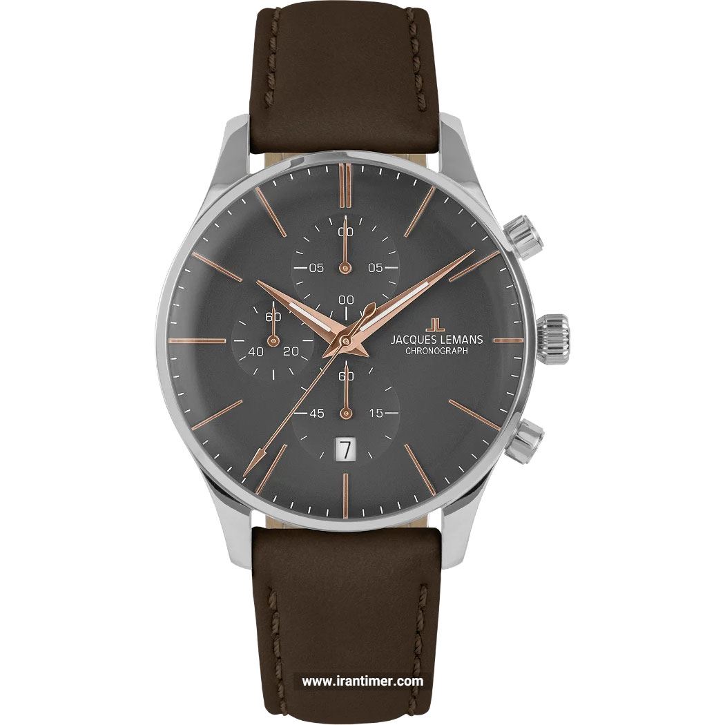 قیمت و خرید ساعت مچی مردانه ژاک لمن(JACQUES LEMANS) مدل 1-2163E کلاسیک | اورجینال و اصلی