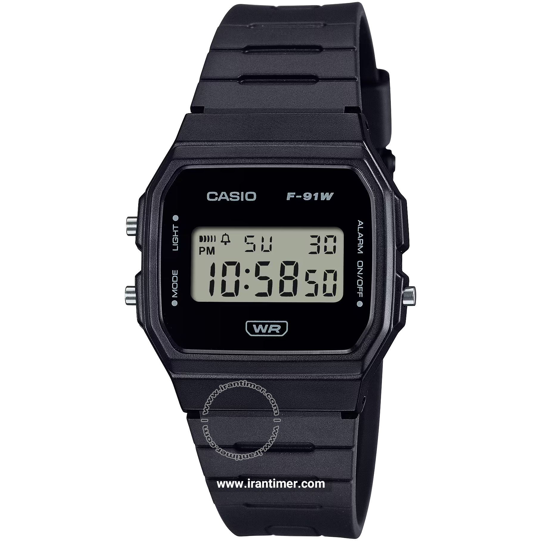 826500f710a648ab915480f56312e454 قیمت و خرید ساعت مچی مردانه زنانه کاسیو (CASIO) جنرال مدل F-91WB-1ADF اسپرت | اورجینال و اصلی - تصویر 1