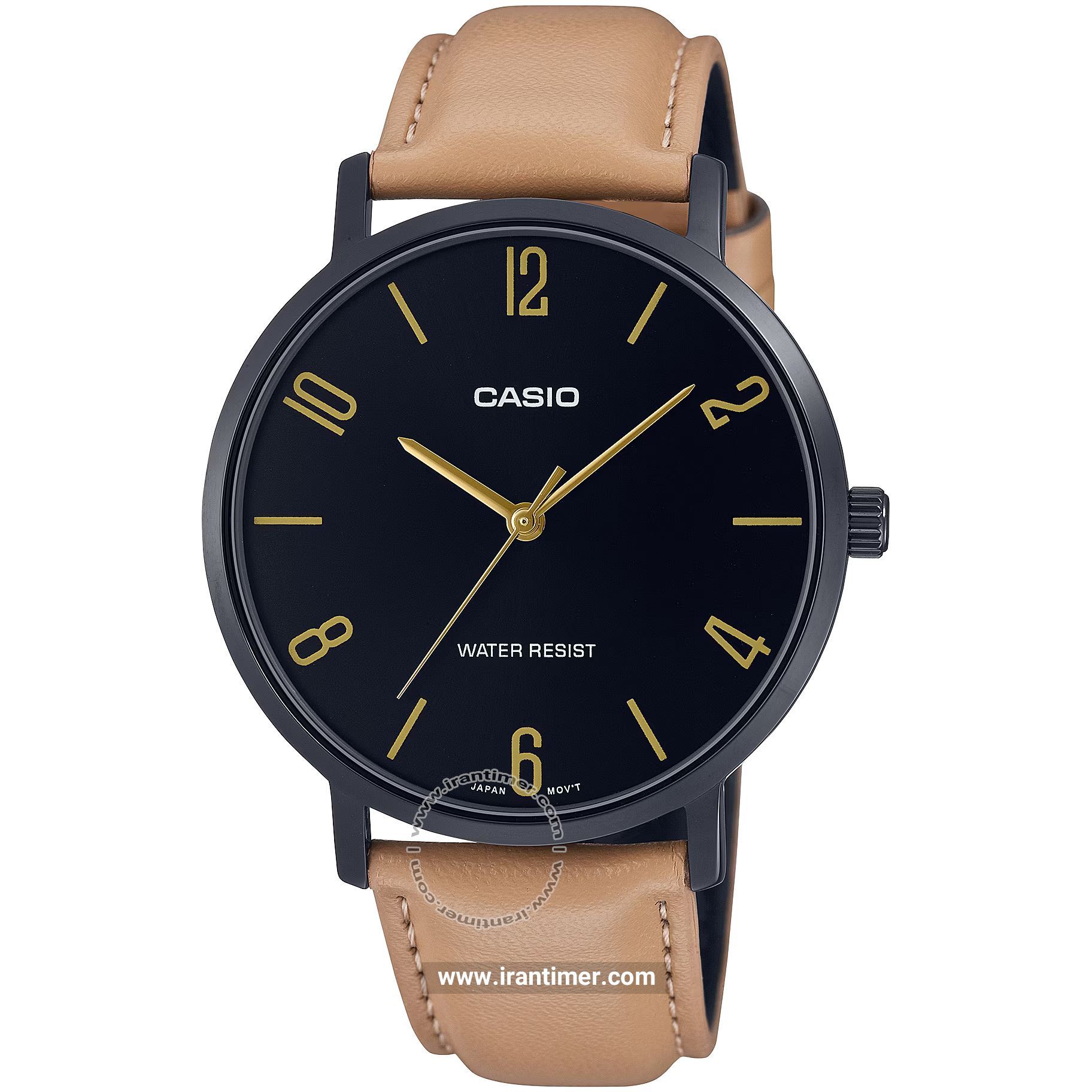 قیمت و خرید ساعت مچی مردانه کاسیو (CASIO) جنرال مدل MTP-VT01BL-1BUDF کلاسیک | اورجینال و اصلی