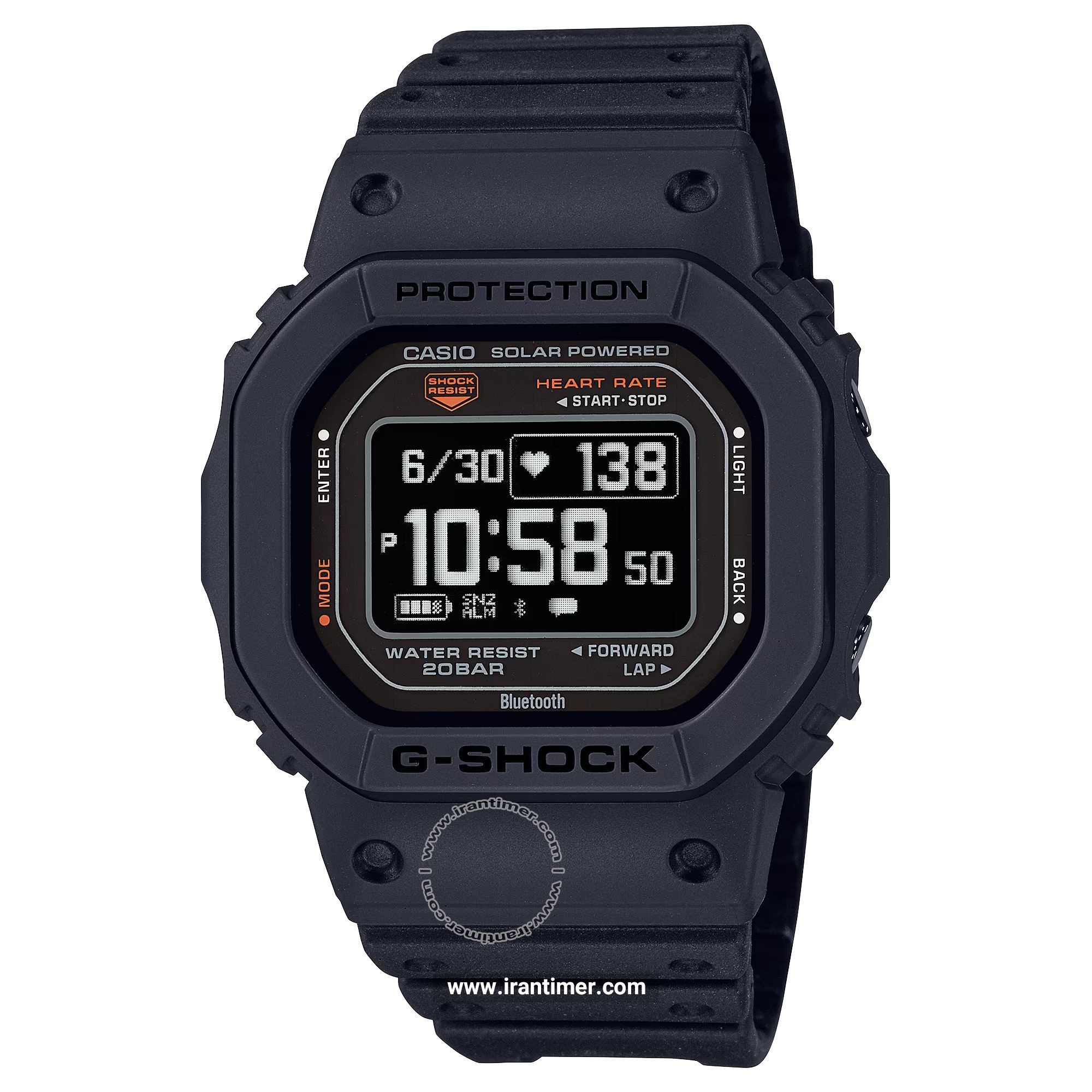 قیمت و خرید ساعت مچی مردانه کاسیو (CASIO) جی شاک مدل DW-H5600-1DR اسپرت | اورجینال و اصلی