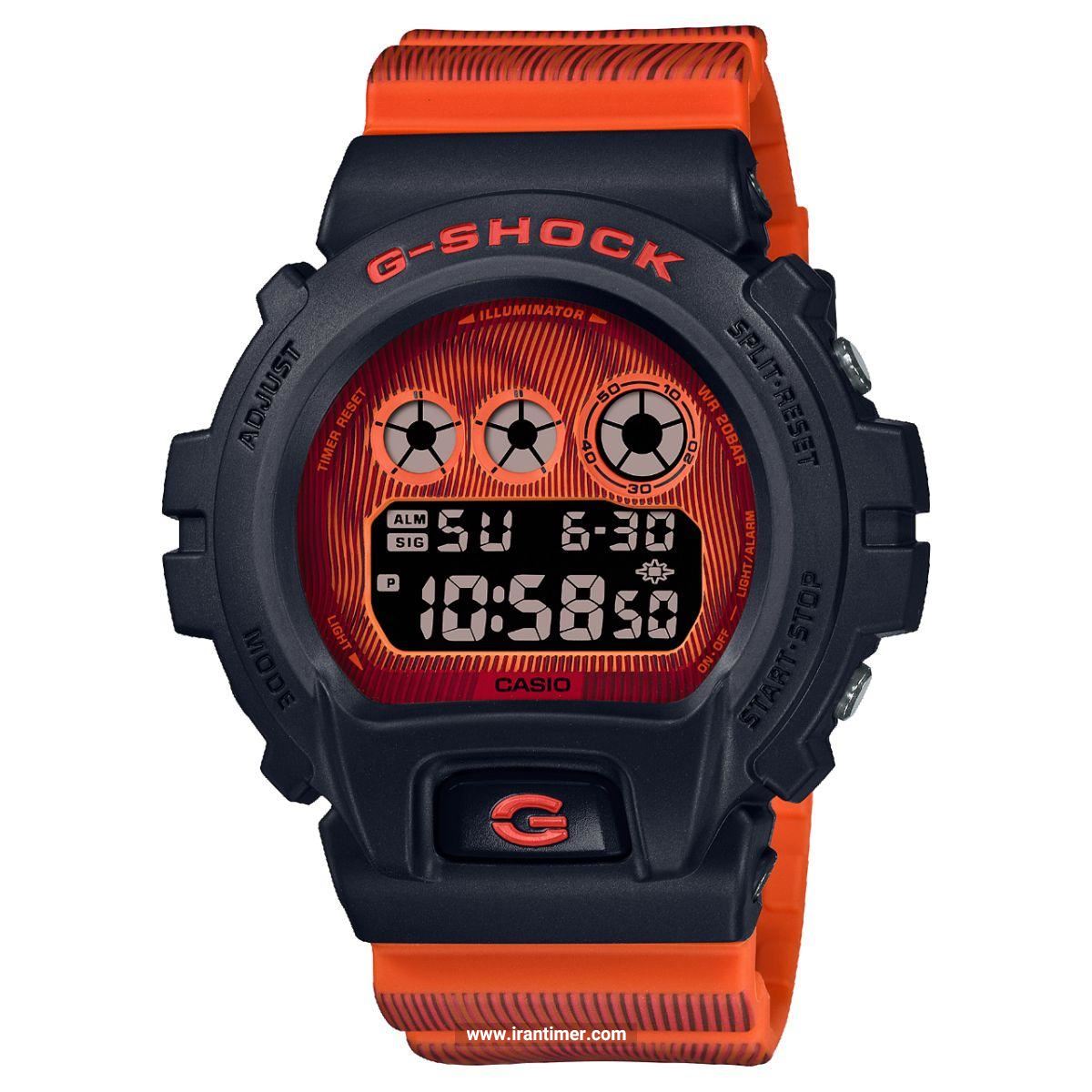 قیمت و خرید ساعت مچی مردانه کاسیو (CASIO) جی شاک مدل DW-6900TD-4DR اسپرت | اورجینال و اصلی