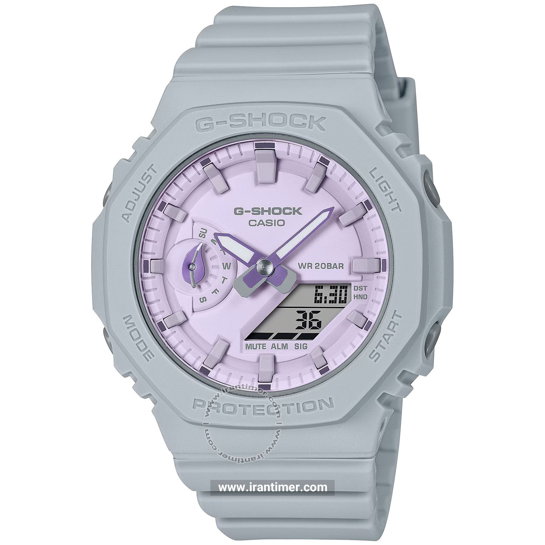 قیمت و خرید ساعت مچی زنانه کاسیو (CASIO) جی شاک مدل GMA-S2100NC-8ADR اسپرت | اورجینال و اصلی