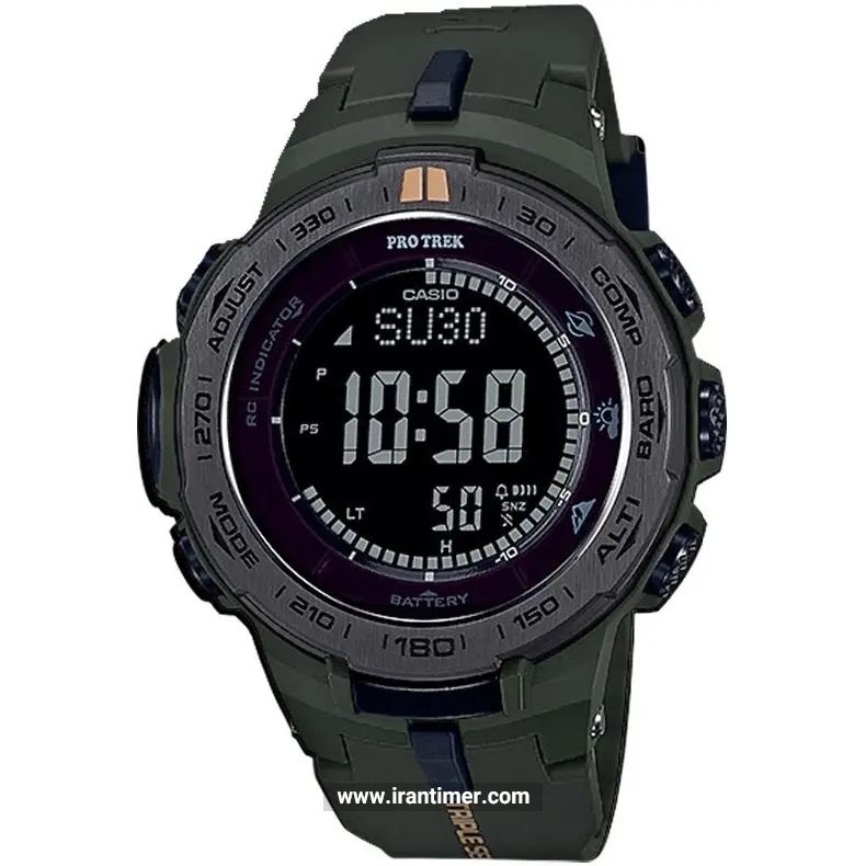 قیمت و خرید ساعت مچی مردانه کاسیو (CASIO) پروترک مدل PRW-3100Y-3DR اسپرت | اورجینال و اصلی