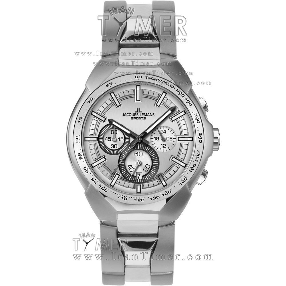 قیمت و خرید ساعت مچی مردانه ژاک لمن(JACQUES LEMANS) مدل 1-1676B کلاسیک | اورجینال و اصلی