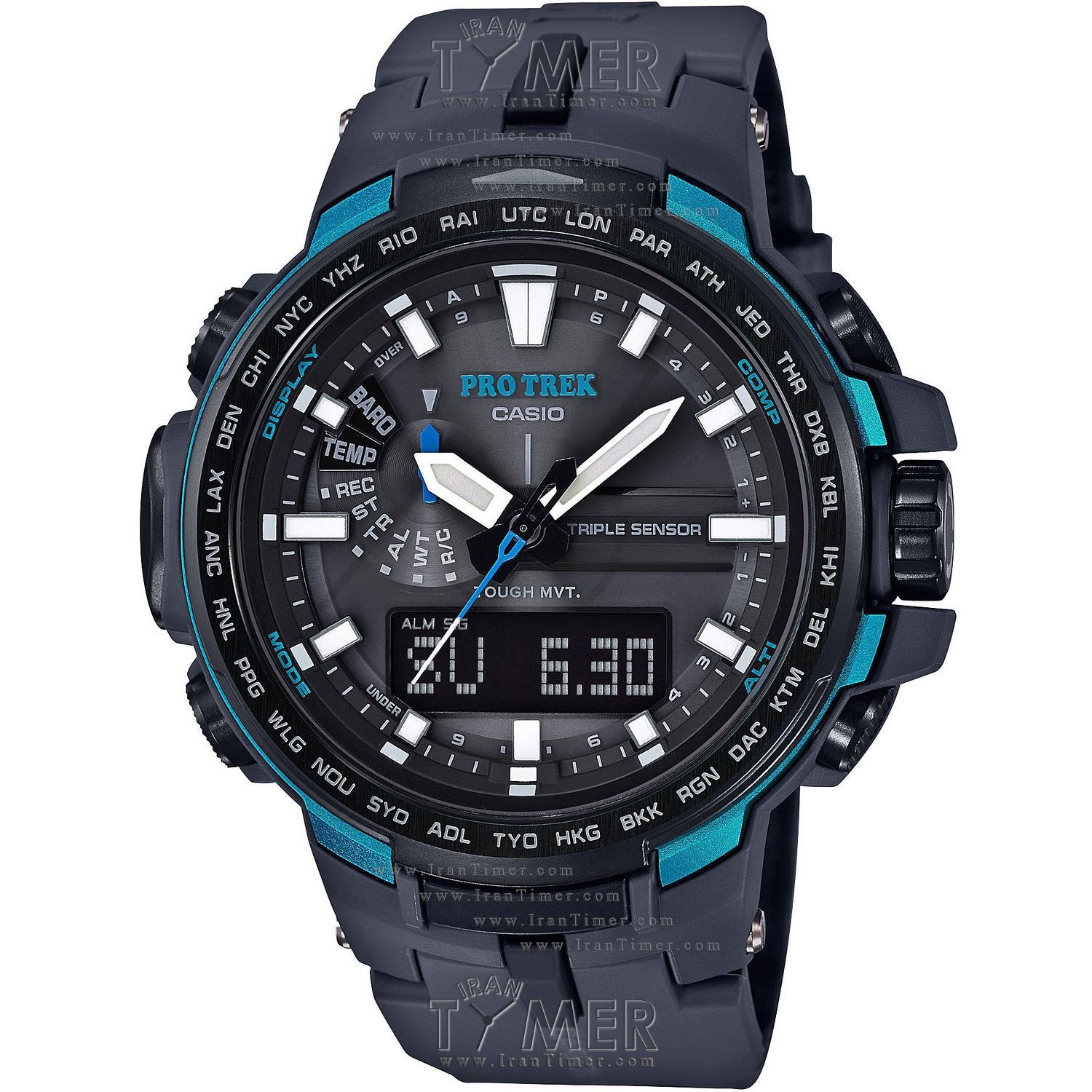 قیمت و خرید ساعت مچی مردانه کاسیو (CASIO) پروترک مدل PRW-6100Y-1ADR اسپرت | اورجینال و اصلی