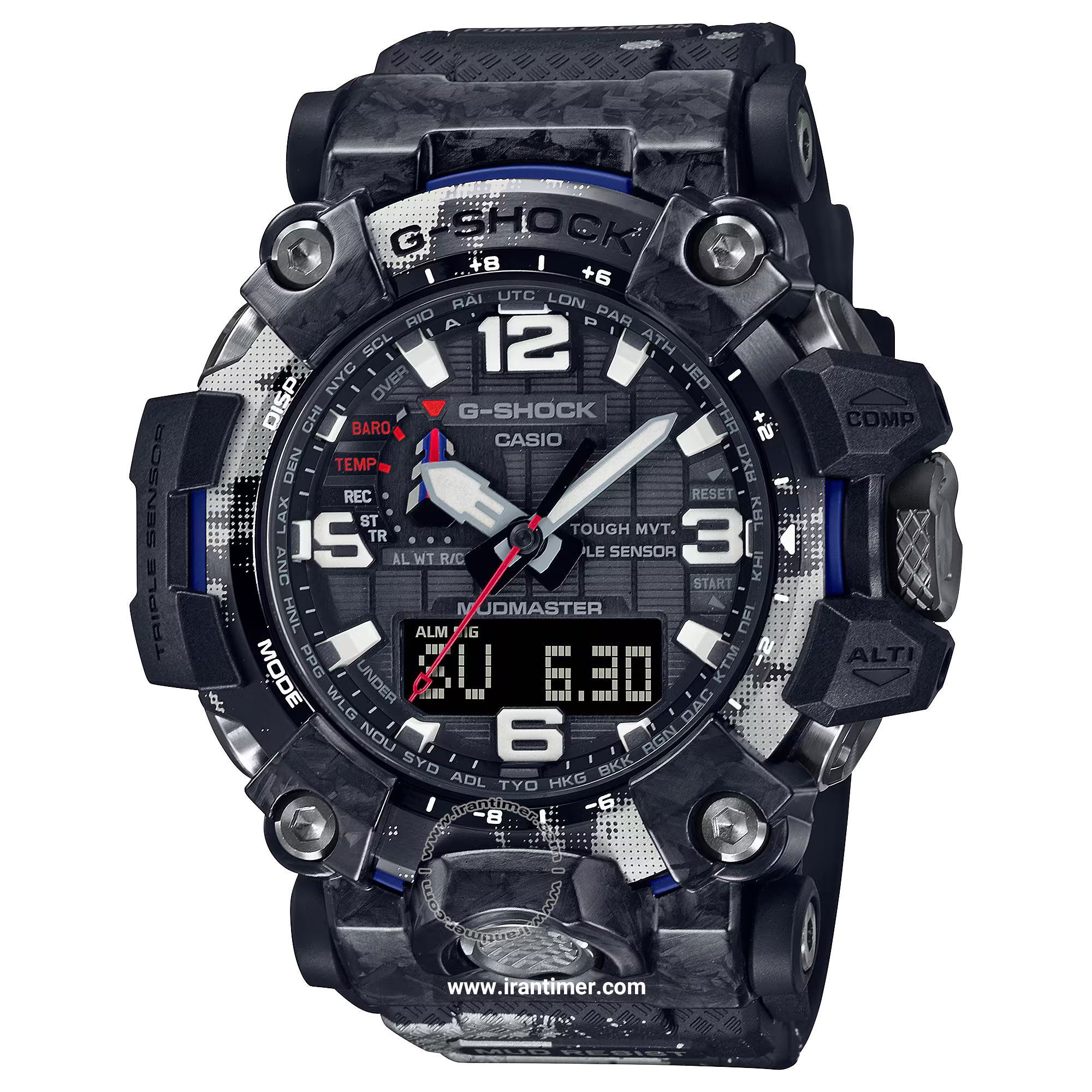 قیمت و خرید ساعت مچی مردانه کاسیو (CASIO) جی شاک مدل GWG-2000TLC-1ADR اسپرت | اورجینال و اصلی