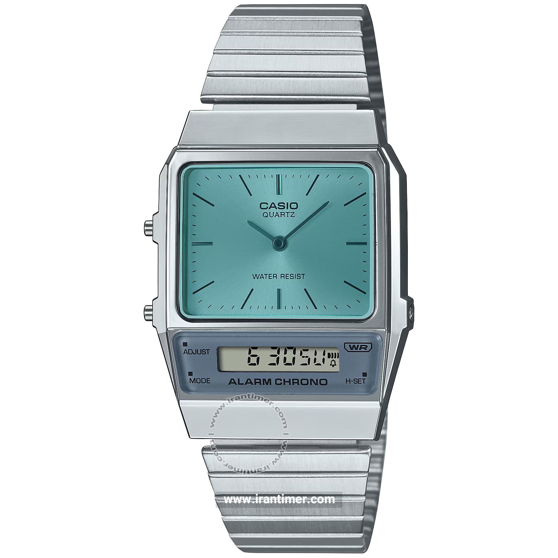 قیمت و خرید ساعت مچی مردانه زنانه کاسیو (CASIO) جنرال مدل AQ-800EC-2ADF کلاسیک | اورجینال و اصلی