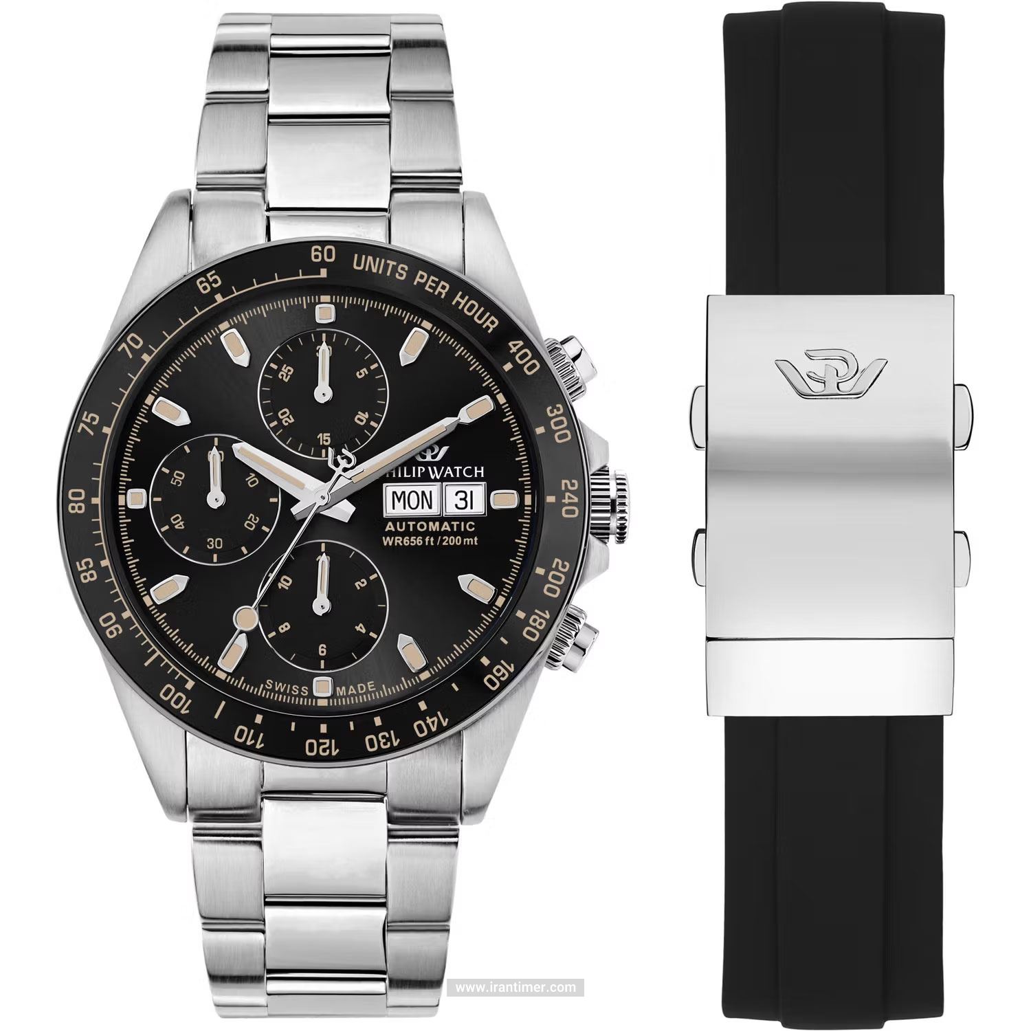 قیمت و خرید ساعت مچی مردانه فلیپ واچ(Philip Watch) مدل R8243607006 اسپرت | اورجینال و اصلی