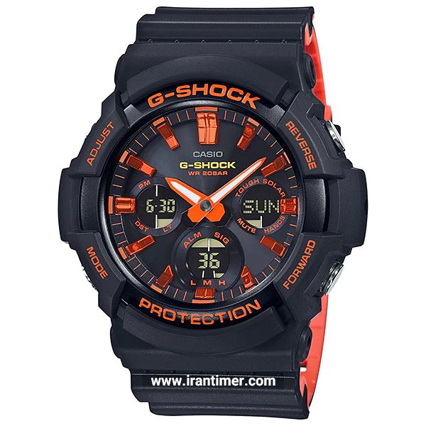 قیمت و خرید ساعت مچی مردانه کاسیو (CASIO) جی شاک مدل GAS-100BR-1ADR اسپرت | اورجینال و اصلی