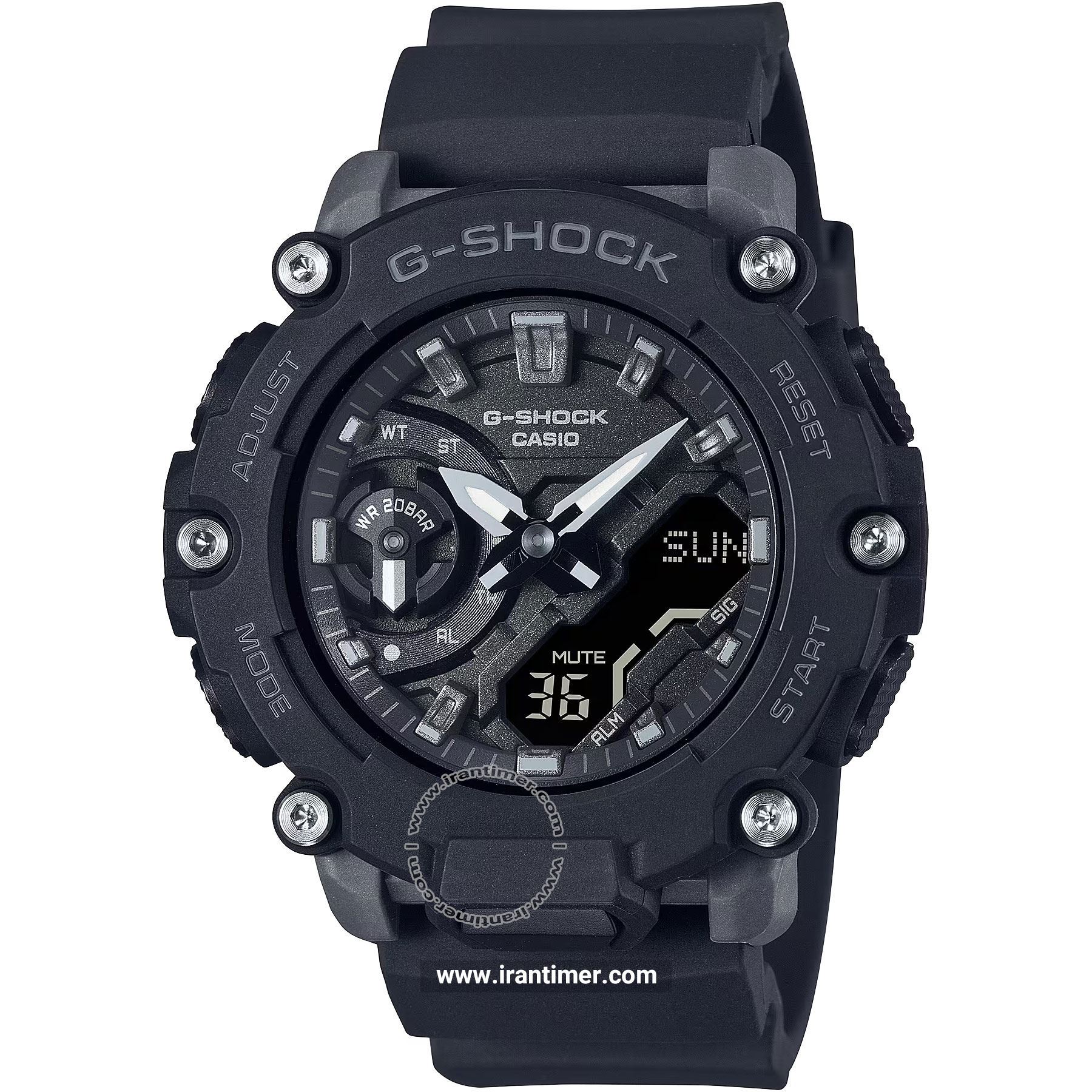قیمت و خرید ساعت مچی مردانه کاسیو (CASIO) جی شاک مدل GMA-S2200-1ADR اسپرت | اورجینال و اصلی