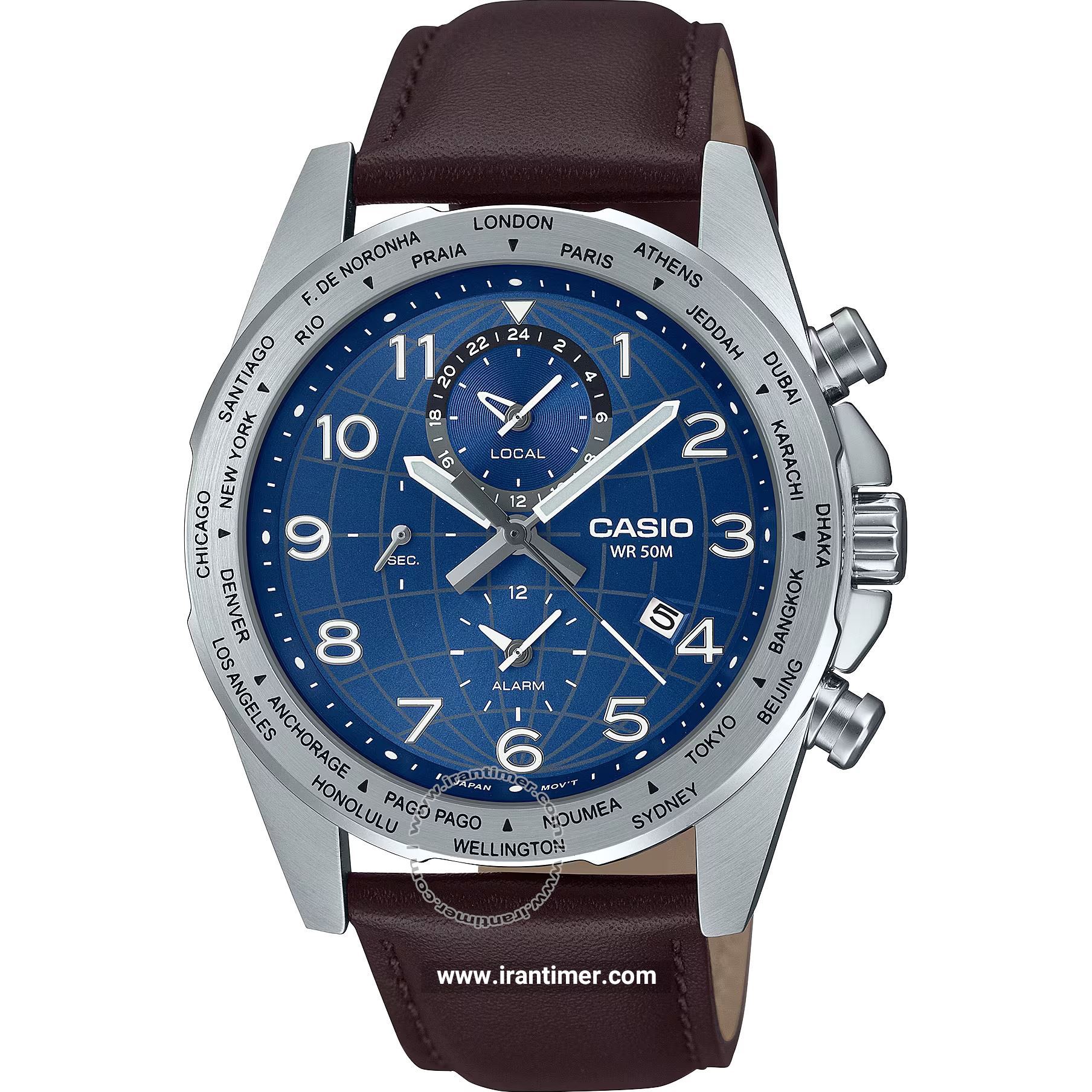 قیمت و خرید ساعت مچی مردانه کاسیو (CASIO) جنرال مدل MTP-W500L-2AVDF کلاسیک | اورجینال و اصلی