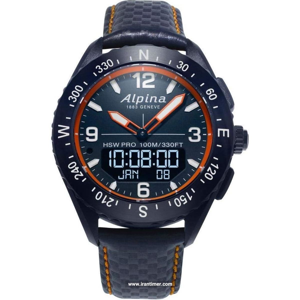 قیمت و خرید ساعت مچی مردانه آلپینا(ALPINA) مدل AL-283LNO5NAQ6L اسپرت | اورجینال و اصلی