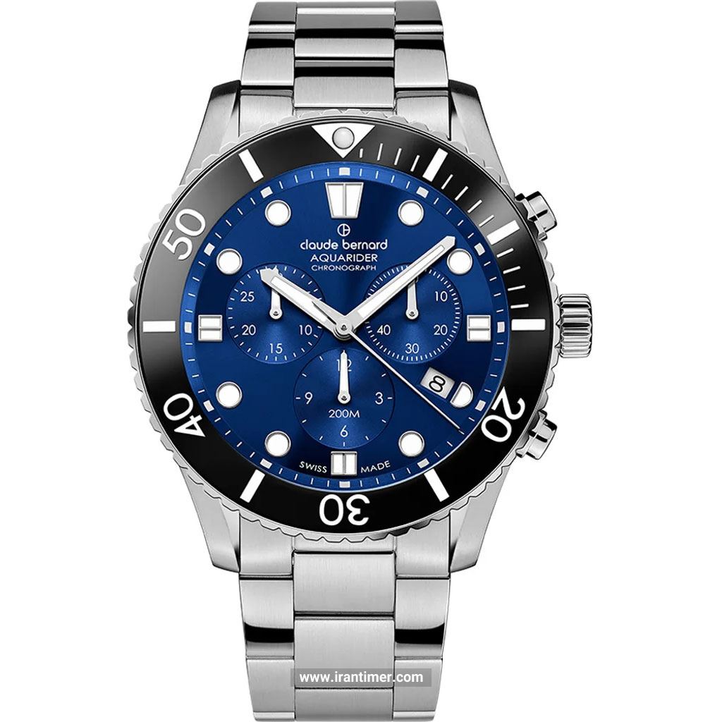قیمت و خرید ساعت مچی مردانه کلودبرنارد(CLAUDE BERNARD) مدل 10252 3NBM BUIB اسپرت | اورجینال و اصلی
