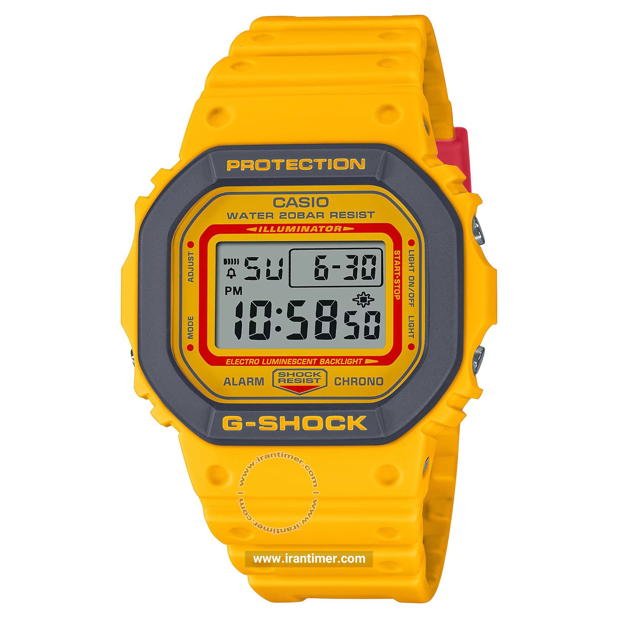 قیمت و خرید ساعت مچی مردانه کاسیو (CASIO) جی شاک مدل DW-5610Y-9DR اسپرت | اورجینال و اصلی