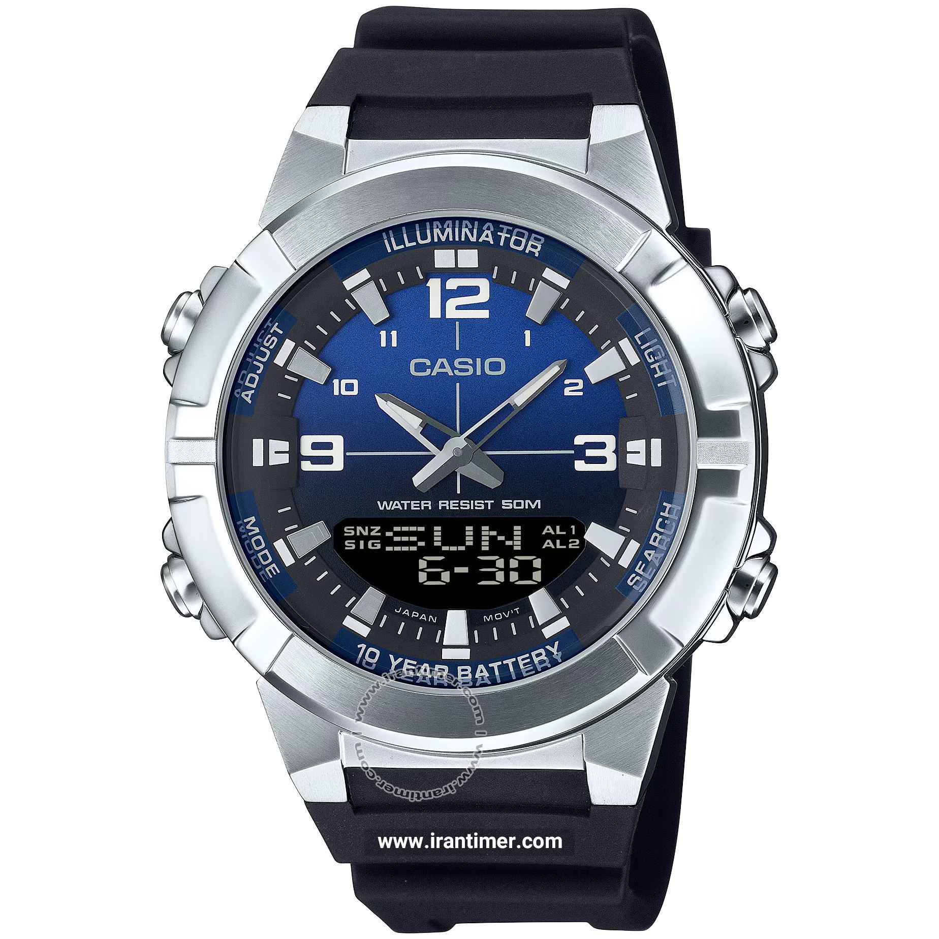 قیمت و خرید ساعت مچی مردانه کاسیو (CASIO) جنرال مدل AMW-870A-2AVDF اسپرت | اورجینال و اصلی