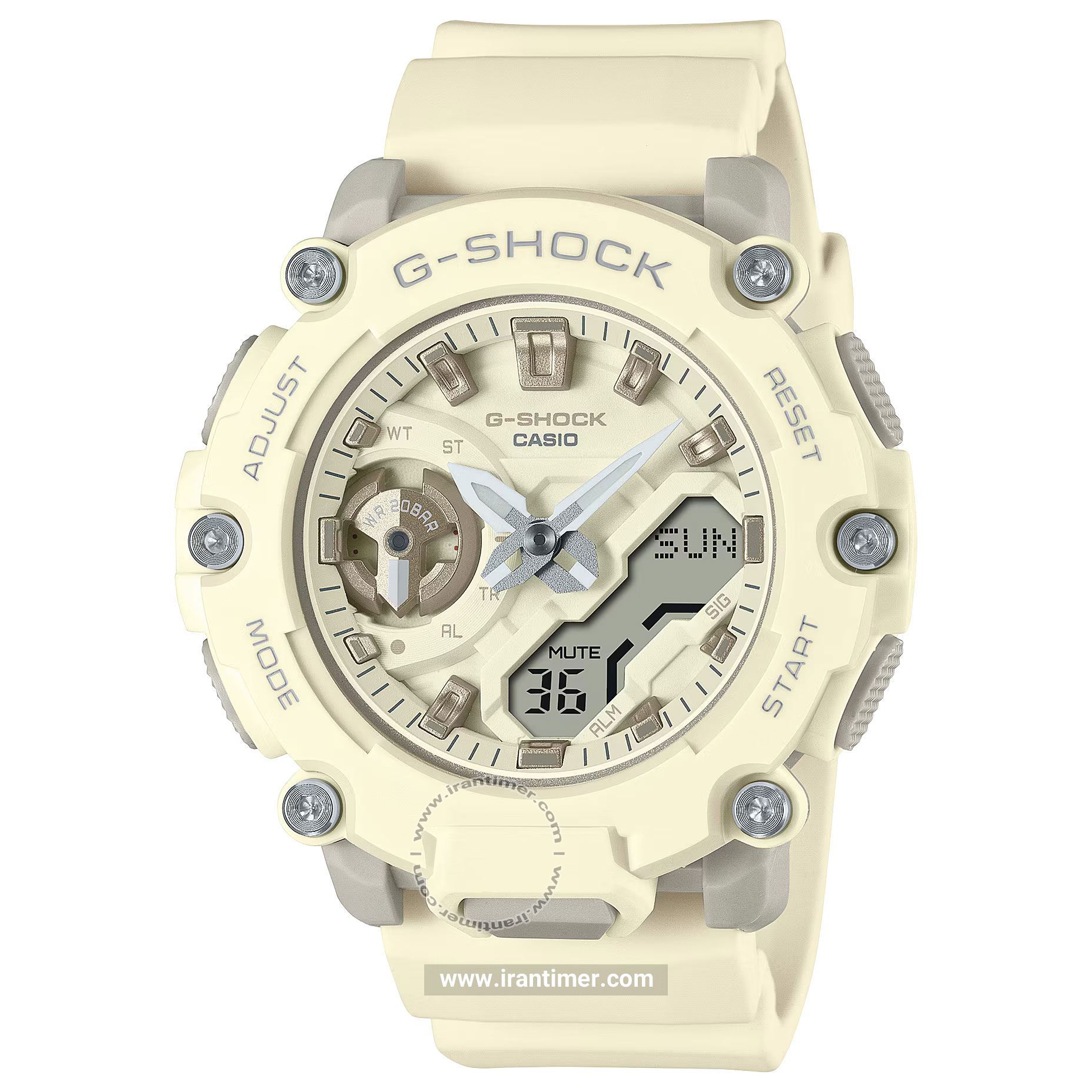 قیمت و خرید ساعت مچی مردانه زنانه کاسیو (CASIO) جی شاک مدل GMA-S2200-7ADR اسپرت | اورجینال و اصلی